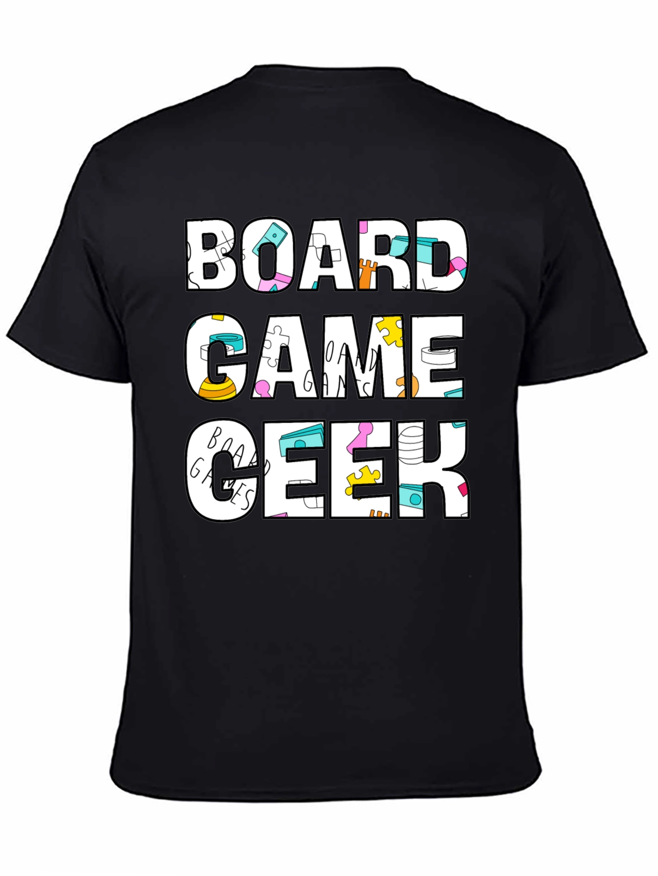 Board Game Geek Graphic Tee - Casual T-Shirt