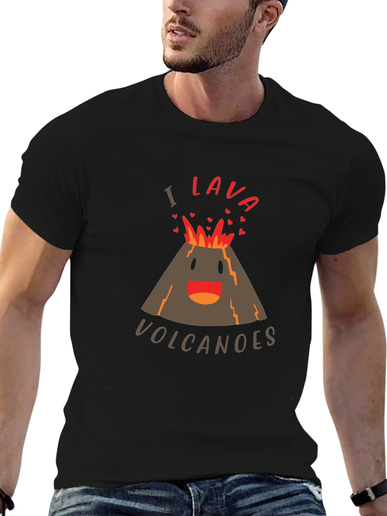 I Lava Volcanoes Graphic T-Shirt