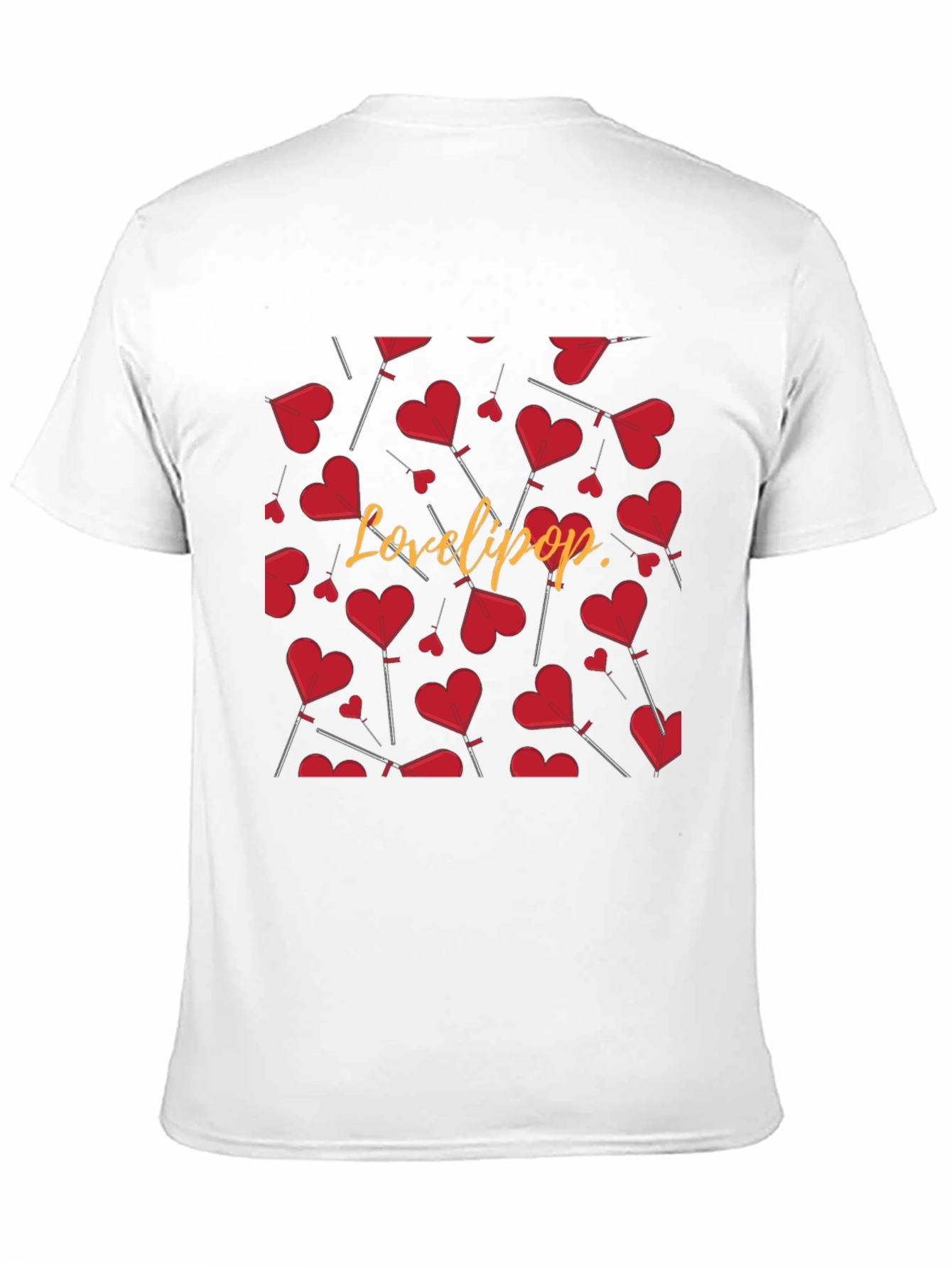 Love Lollipop Heart Graphic Tee