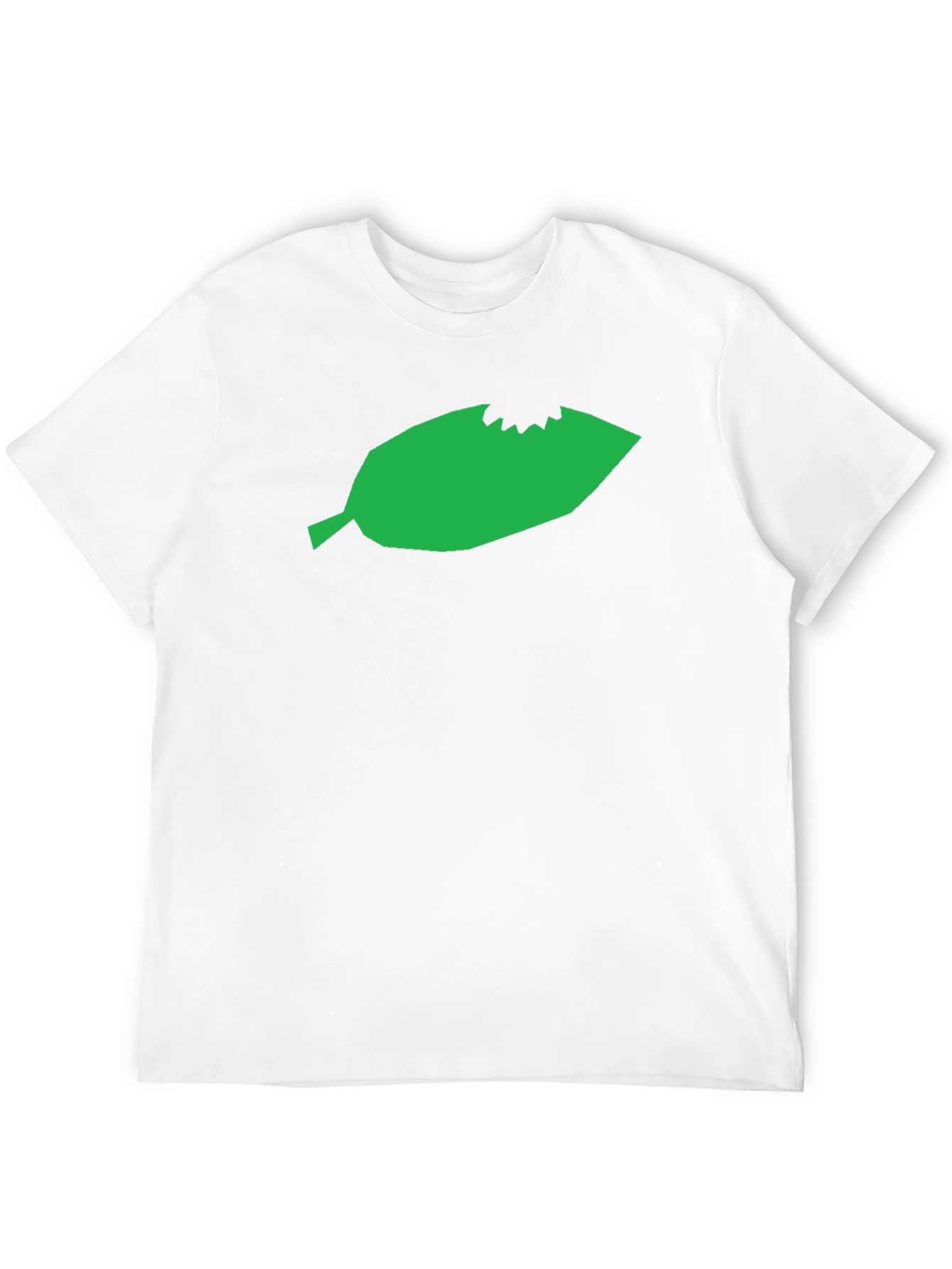Leaf Bite Graphic Tee - Unisex Black T-Shirt