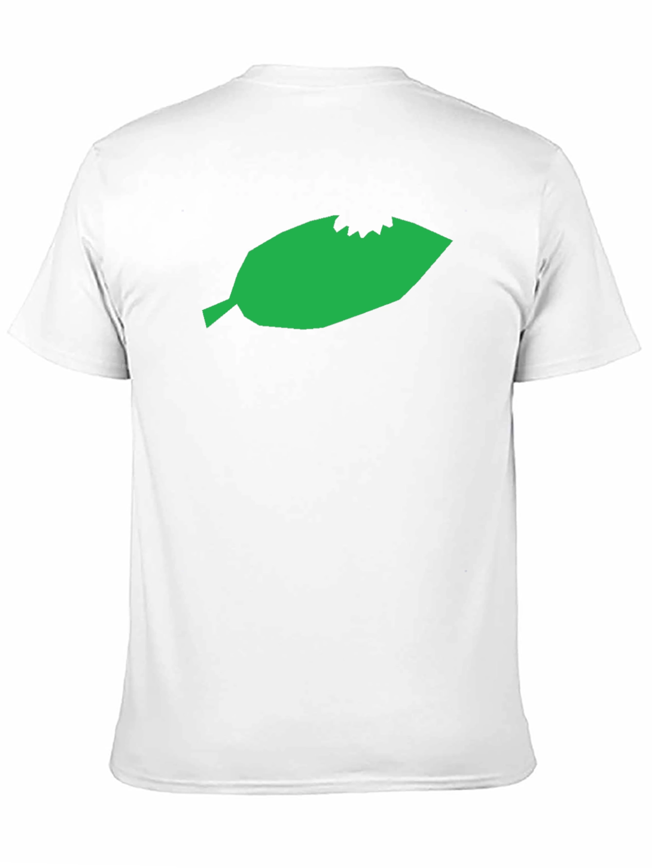 Leaf Bite Graphic Tee - Unisex Black T-Shirt