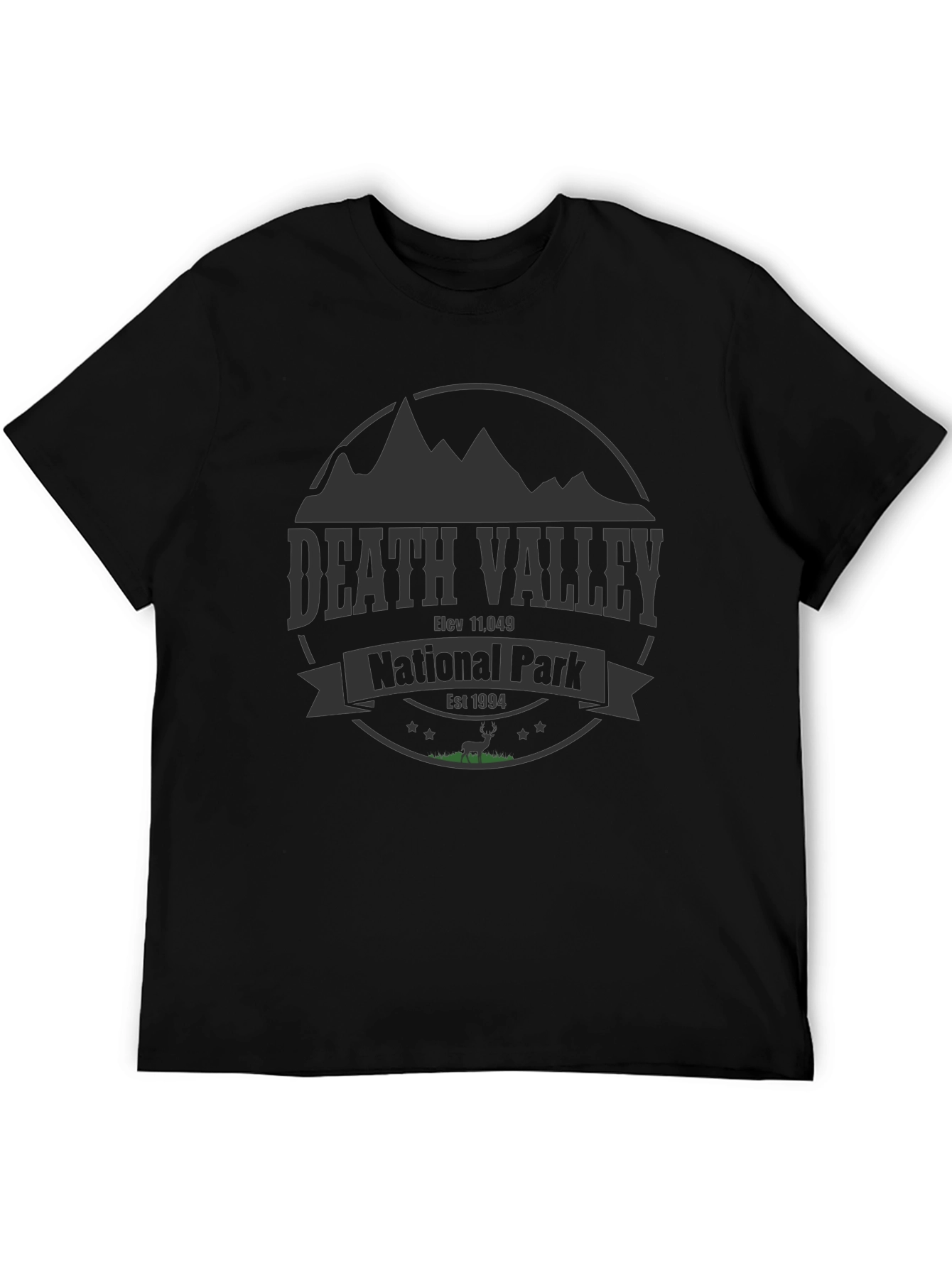 Death Valley National Park Black T-Shirt