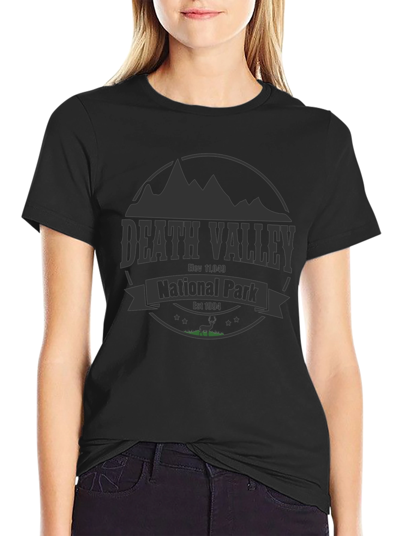 Death Valley National Park Black T-Shirt