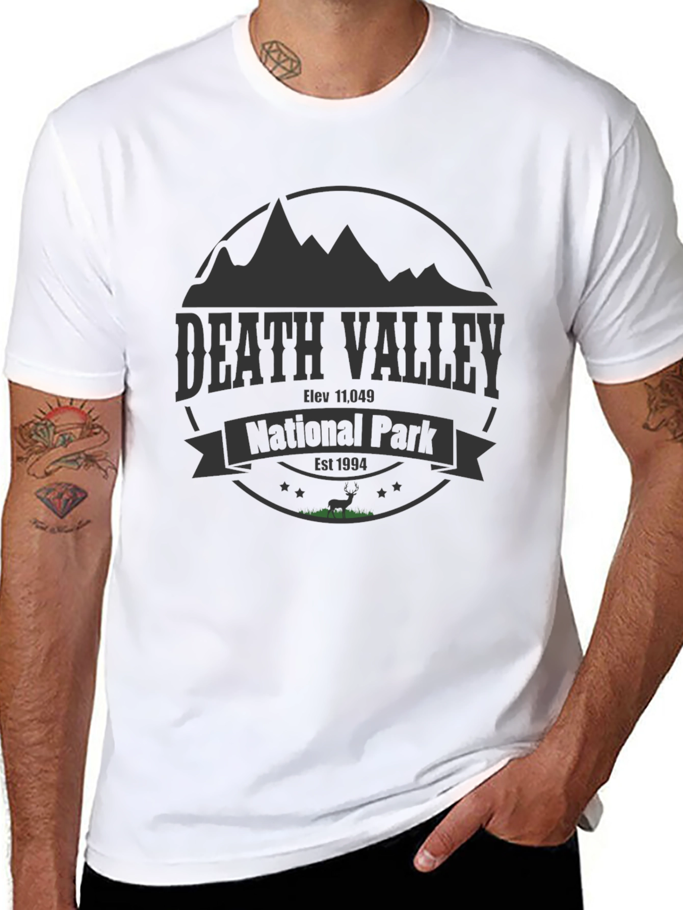 Death Valley National Park Black T-Shirt