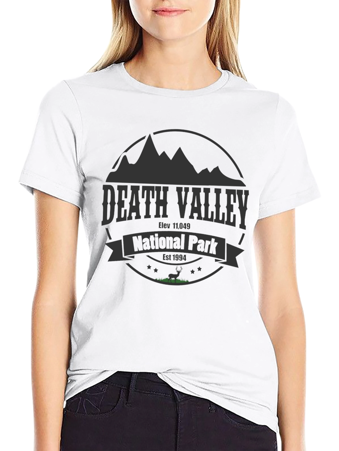 Death Valley National Park Black T-Shirt