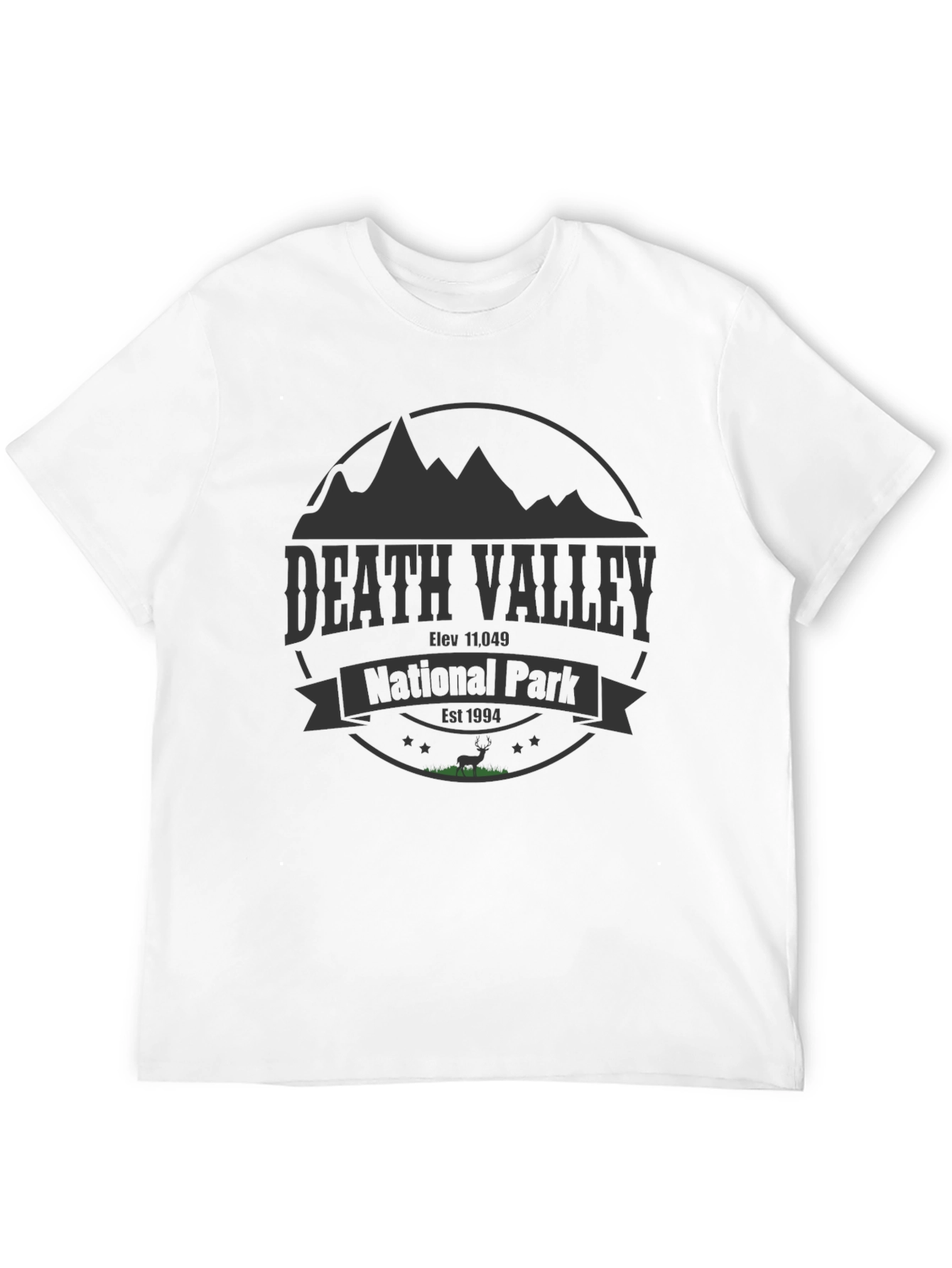 Death Valley National Park Black T-Shirt