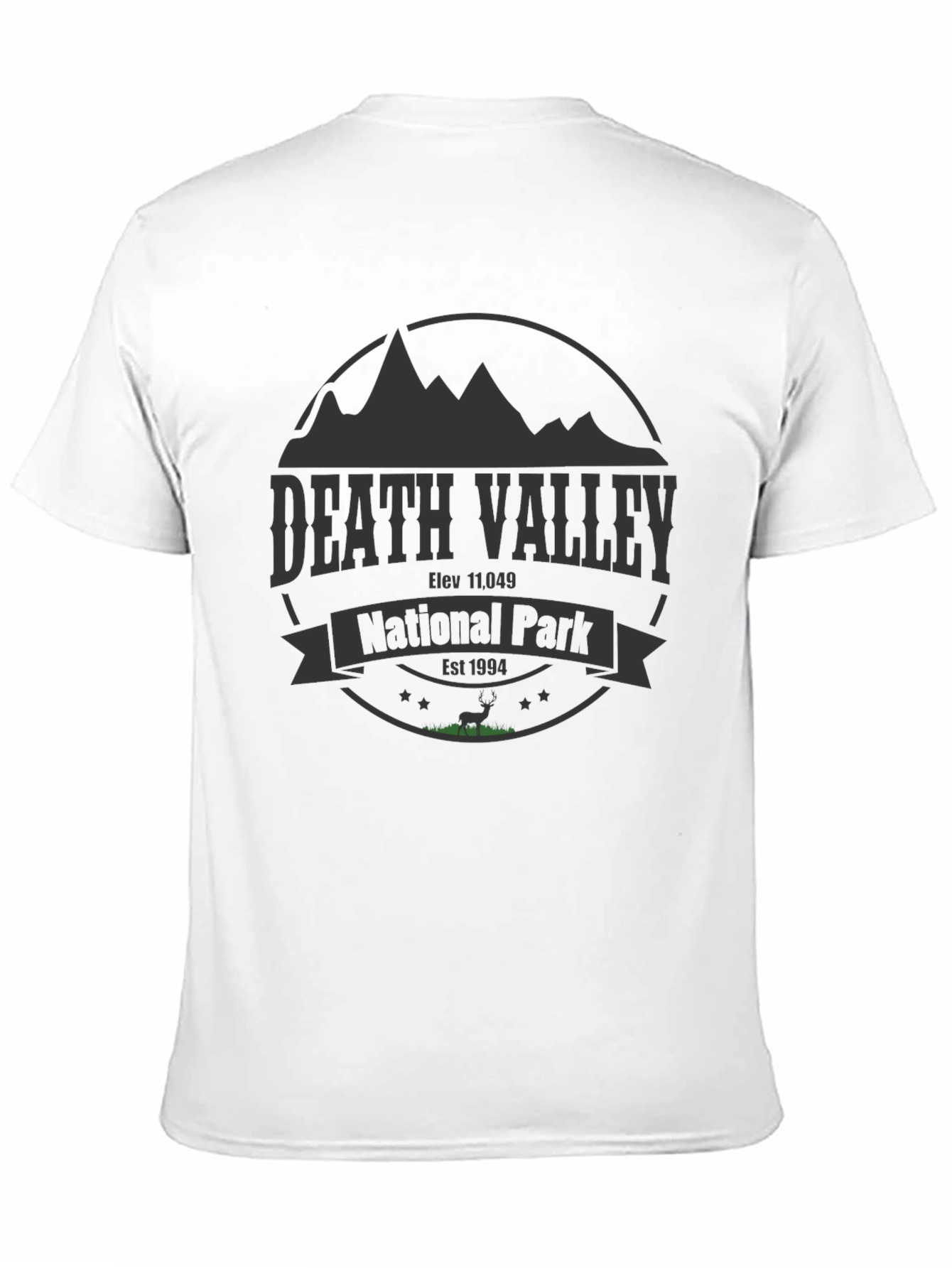 Death Valley National Park Black T-Shirt