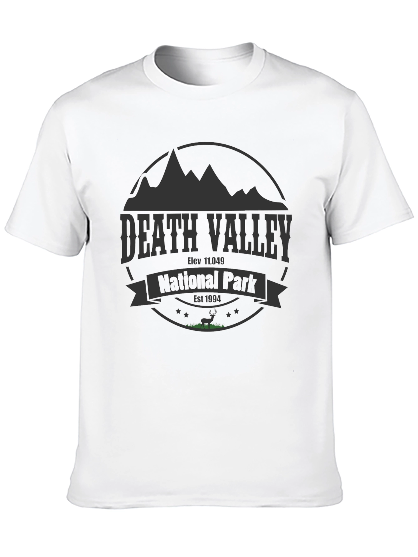 Death Valley National Park Black T-Shirt