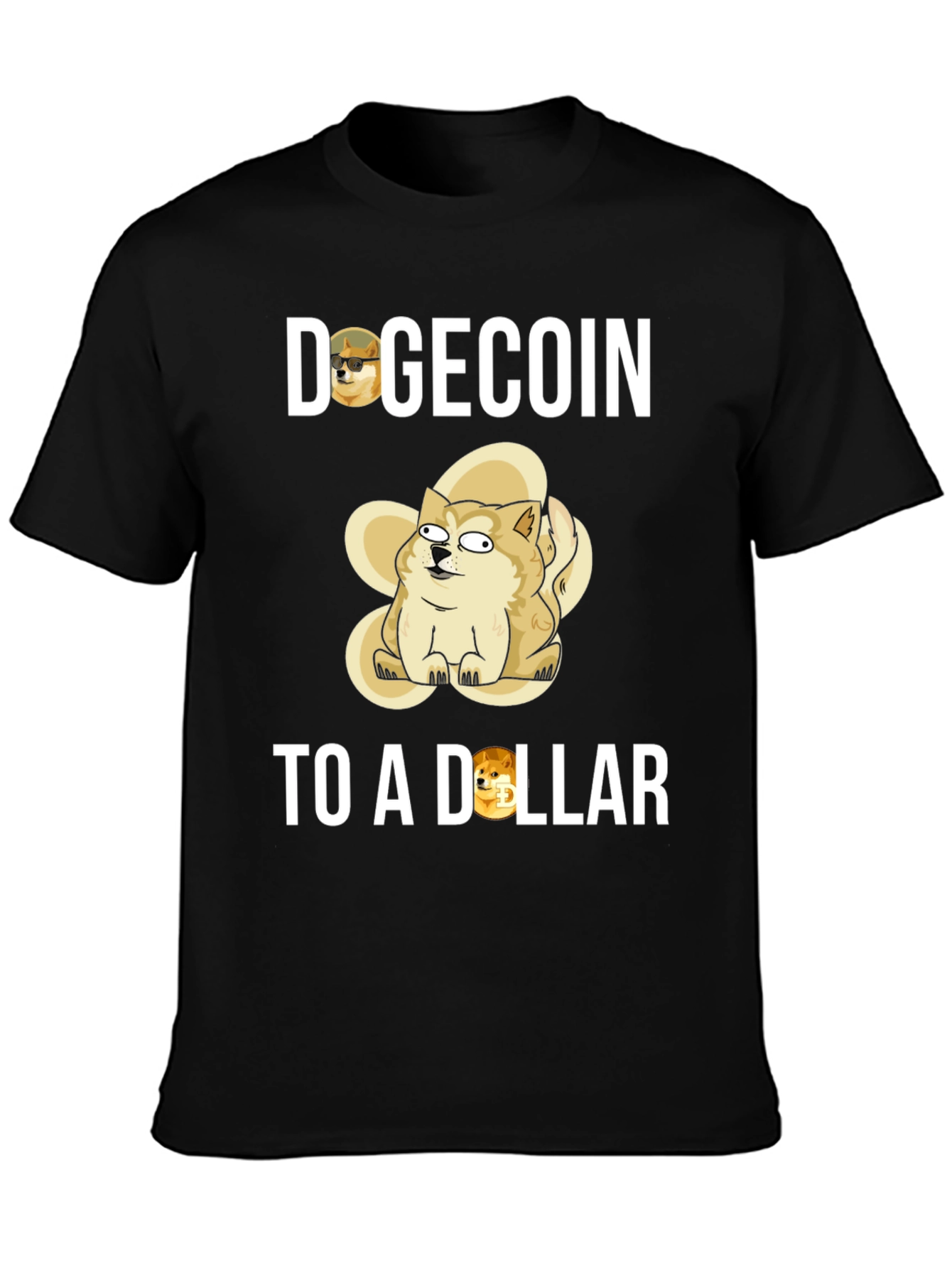 Dogecoin To A Dollar T-Shirt