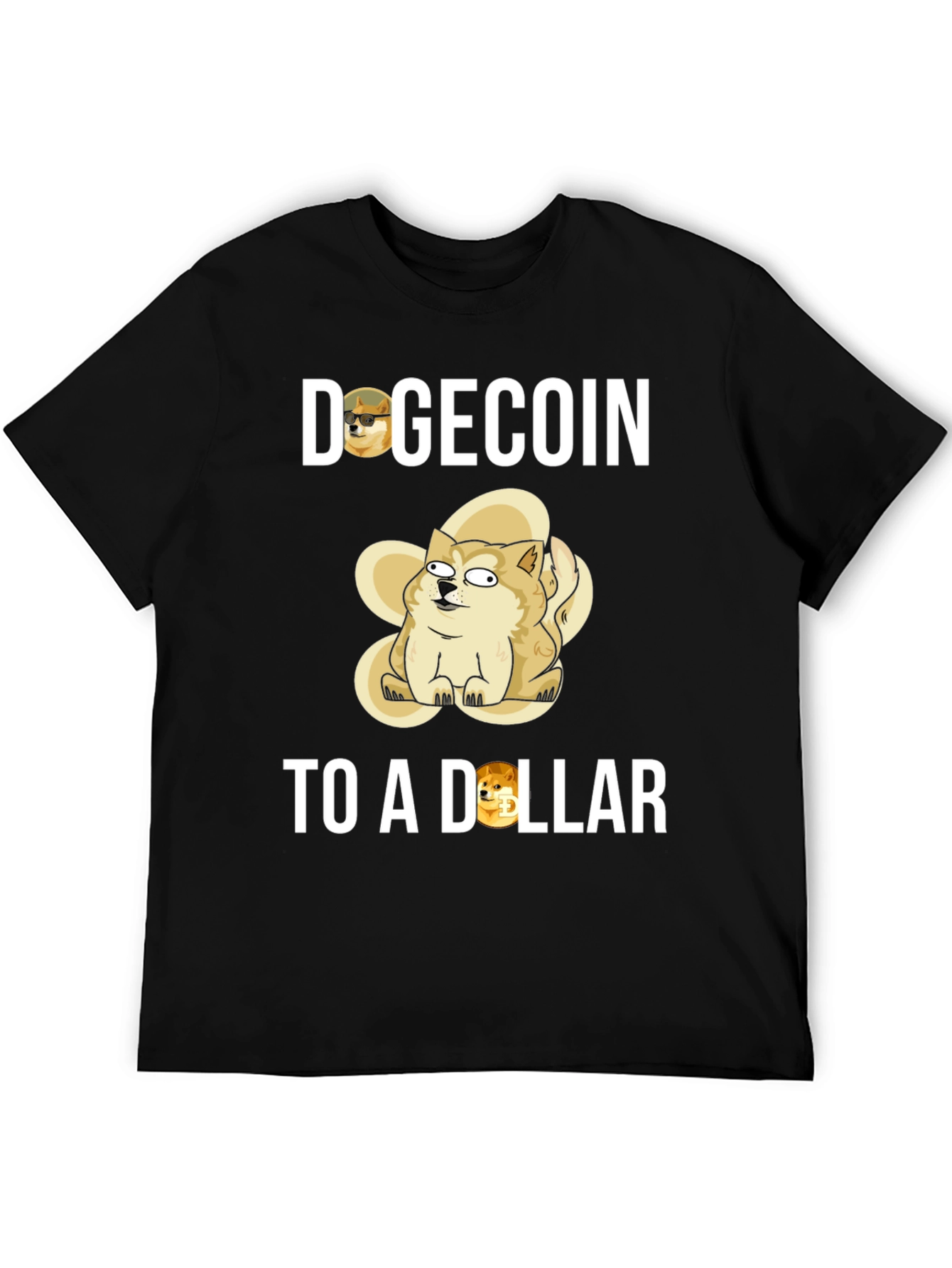 Dogecoin To A Dollar T-Shirt