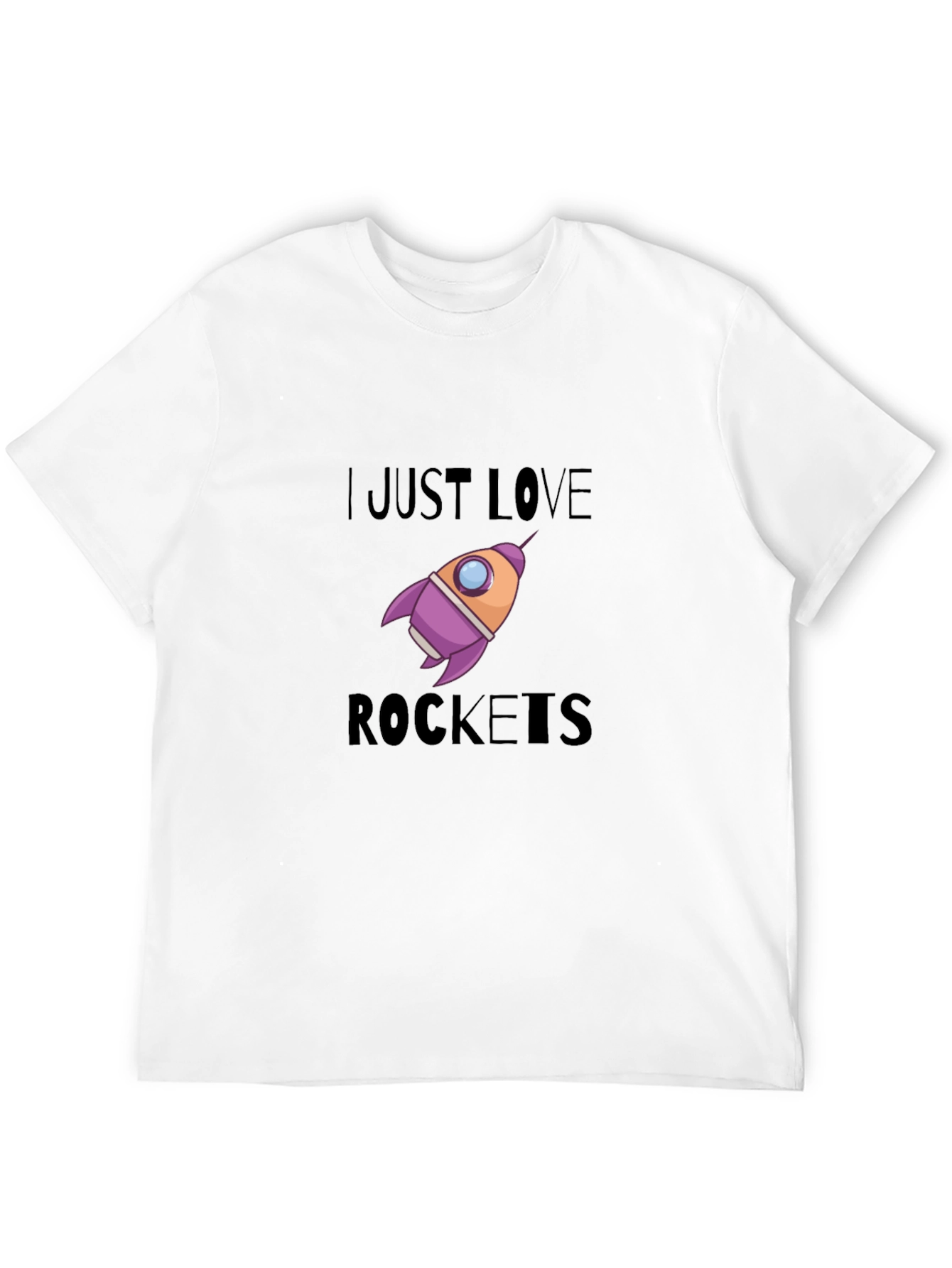 I Just Love Rockets Graphic T-Shirt