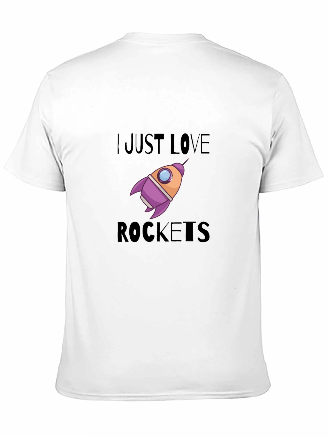 I Just Love Rockets Graphic T-Shirt
