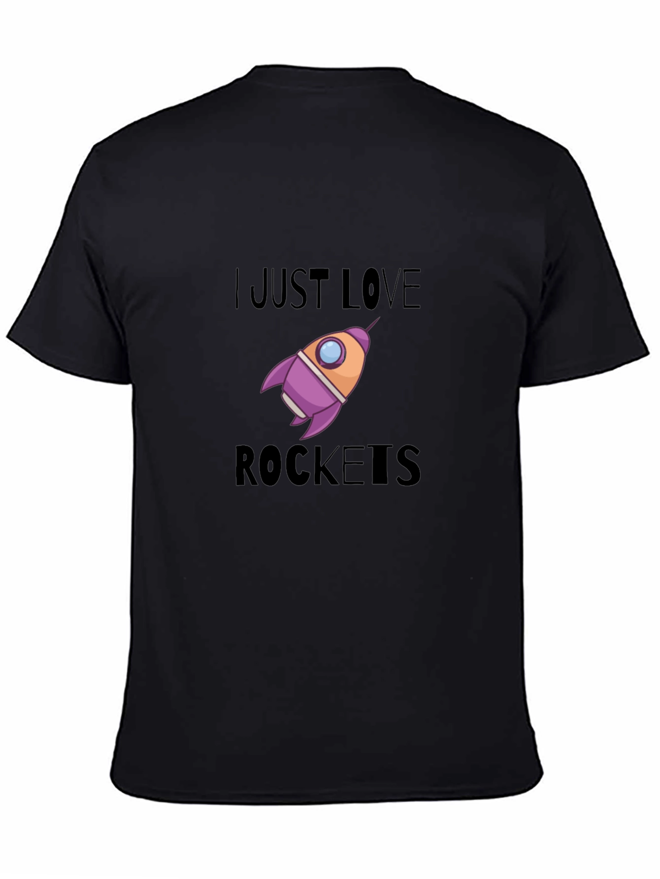 I Just Love Rockets Graphic T-Shirt