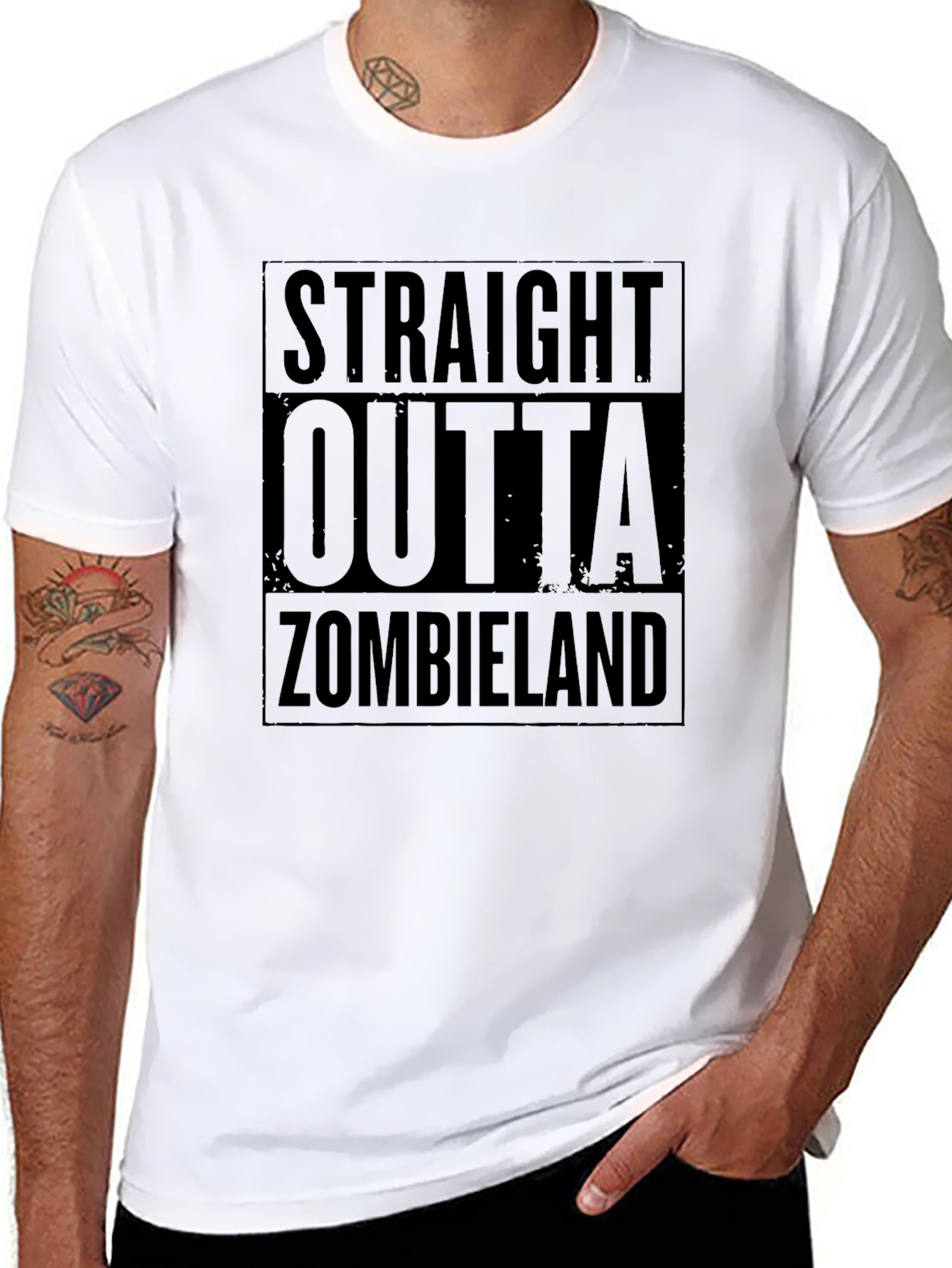 Straight Outta Zombieland T-Shirt