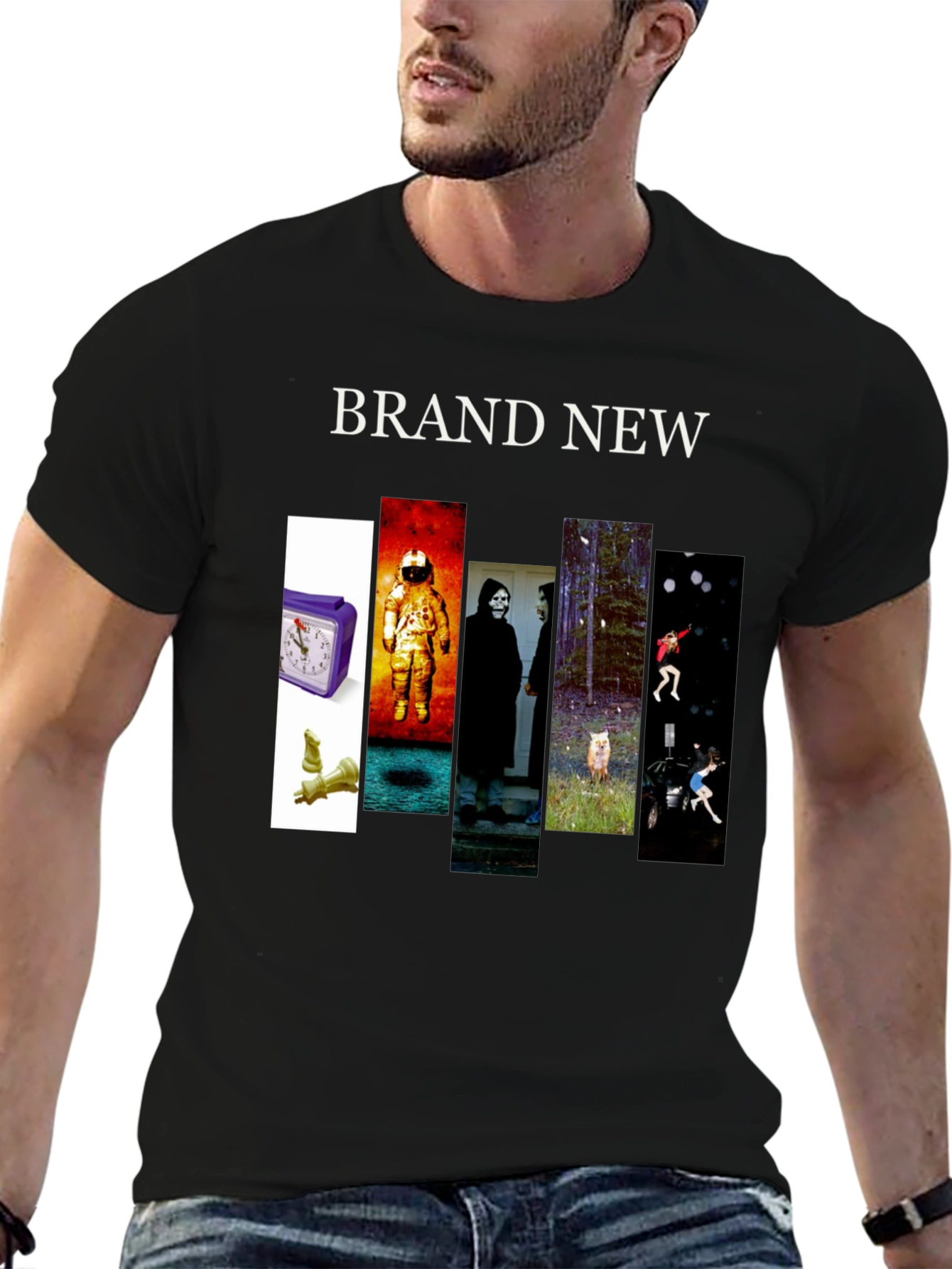 Brand New Science Fiction Album Cover T-Shirt