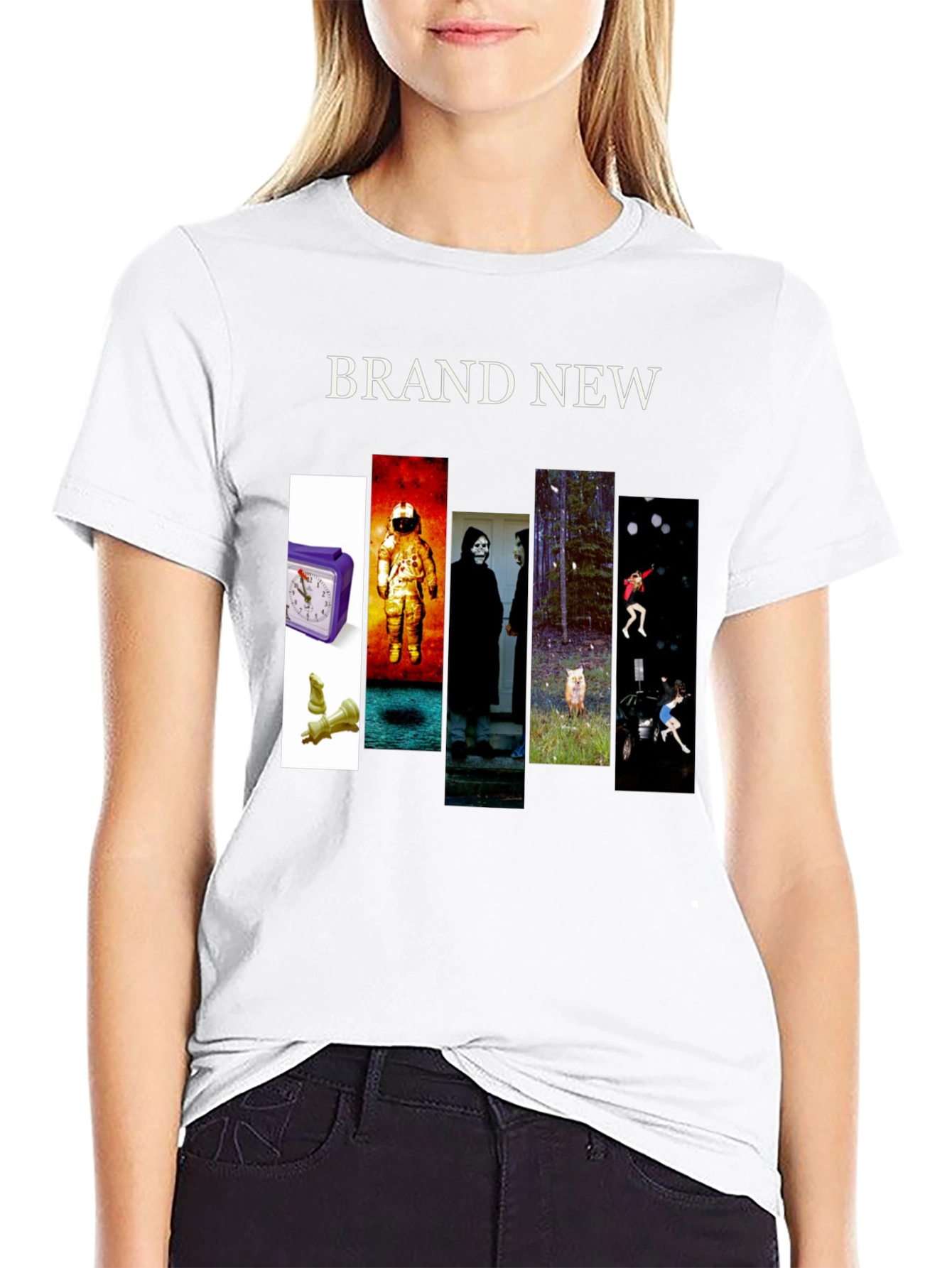 Brand New Science Fiction Album Cover T-Shirt