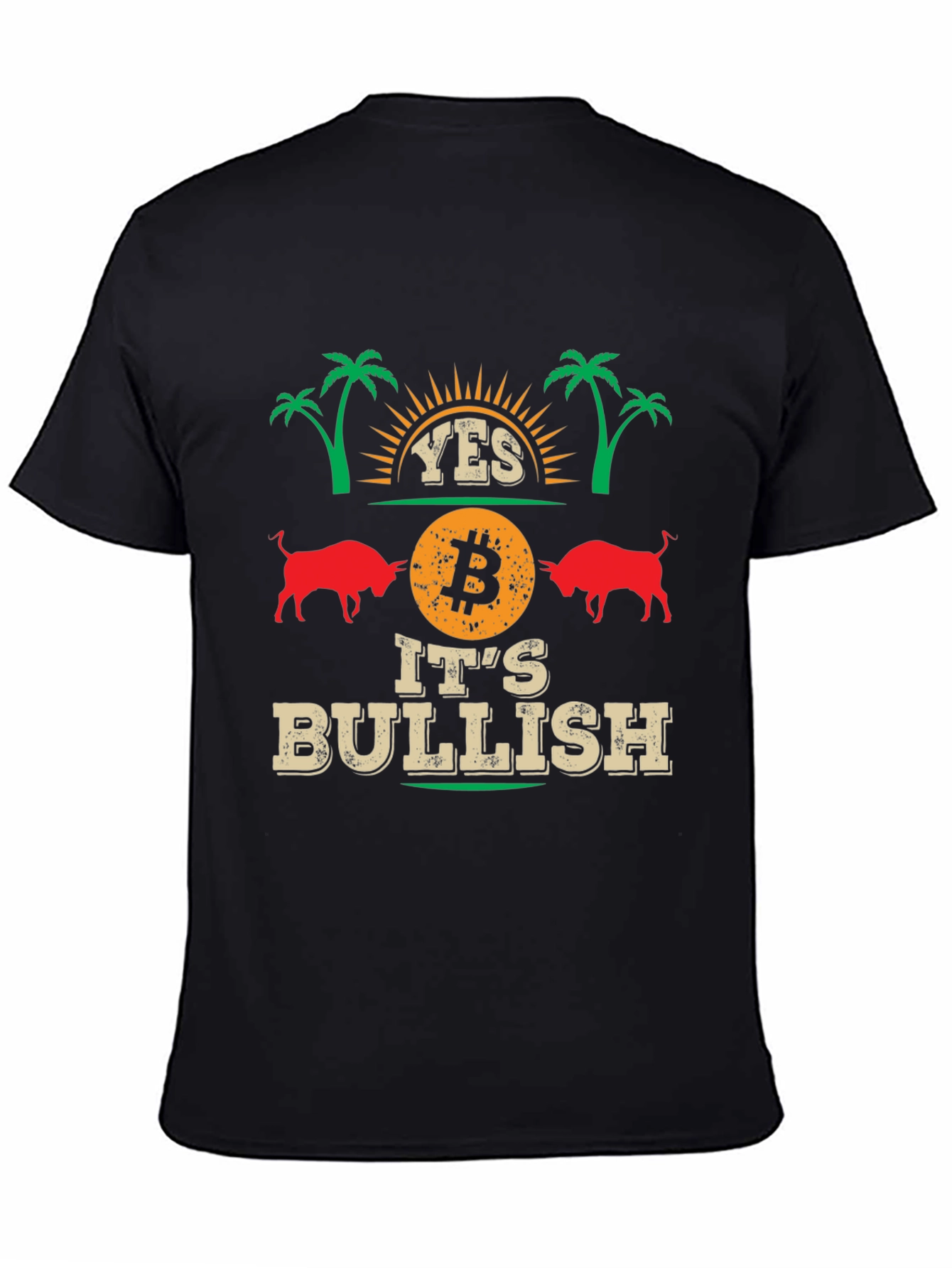 Bitcoin Bullish T-Shirt - Crypto Investor Tee