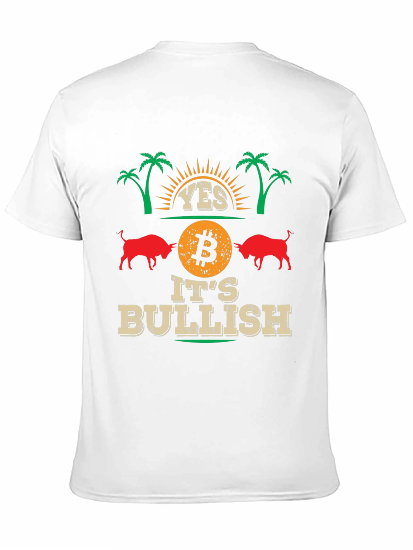 Bitcoin Bullish T-Shirt - Crypto Investor Tee