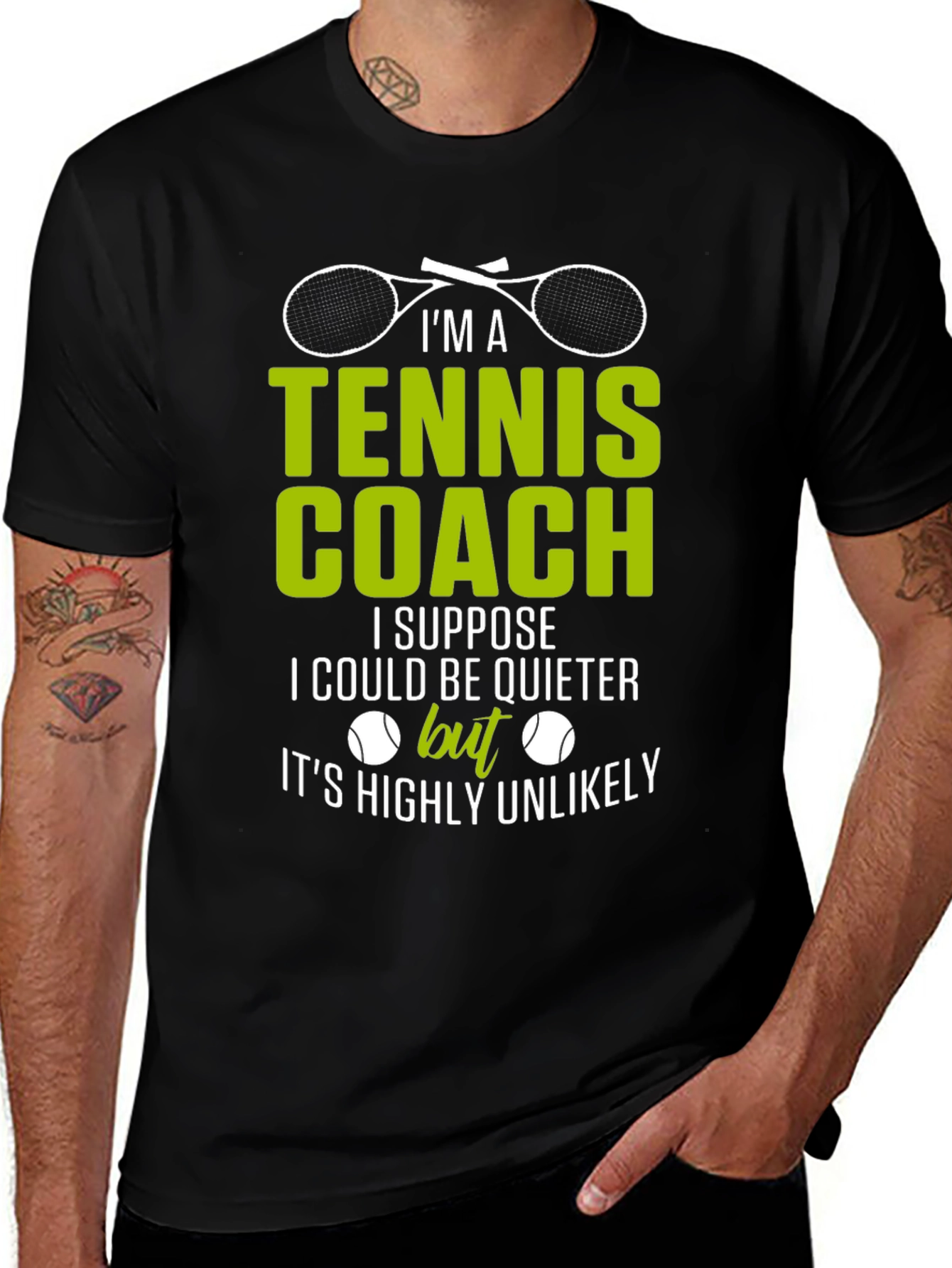 Tennis Coach T-Shirt - Funny Saying