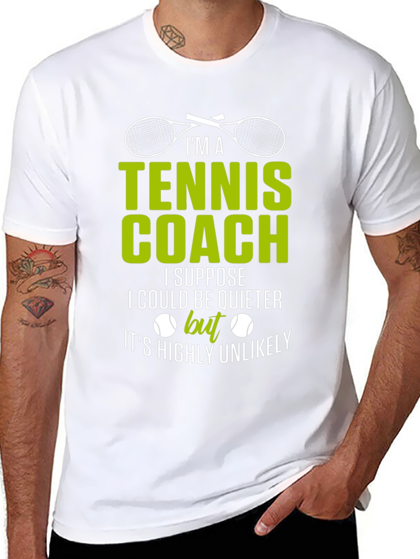 Tennis Coach T-Shirt - Funny Saying
