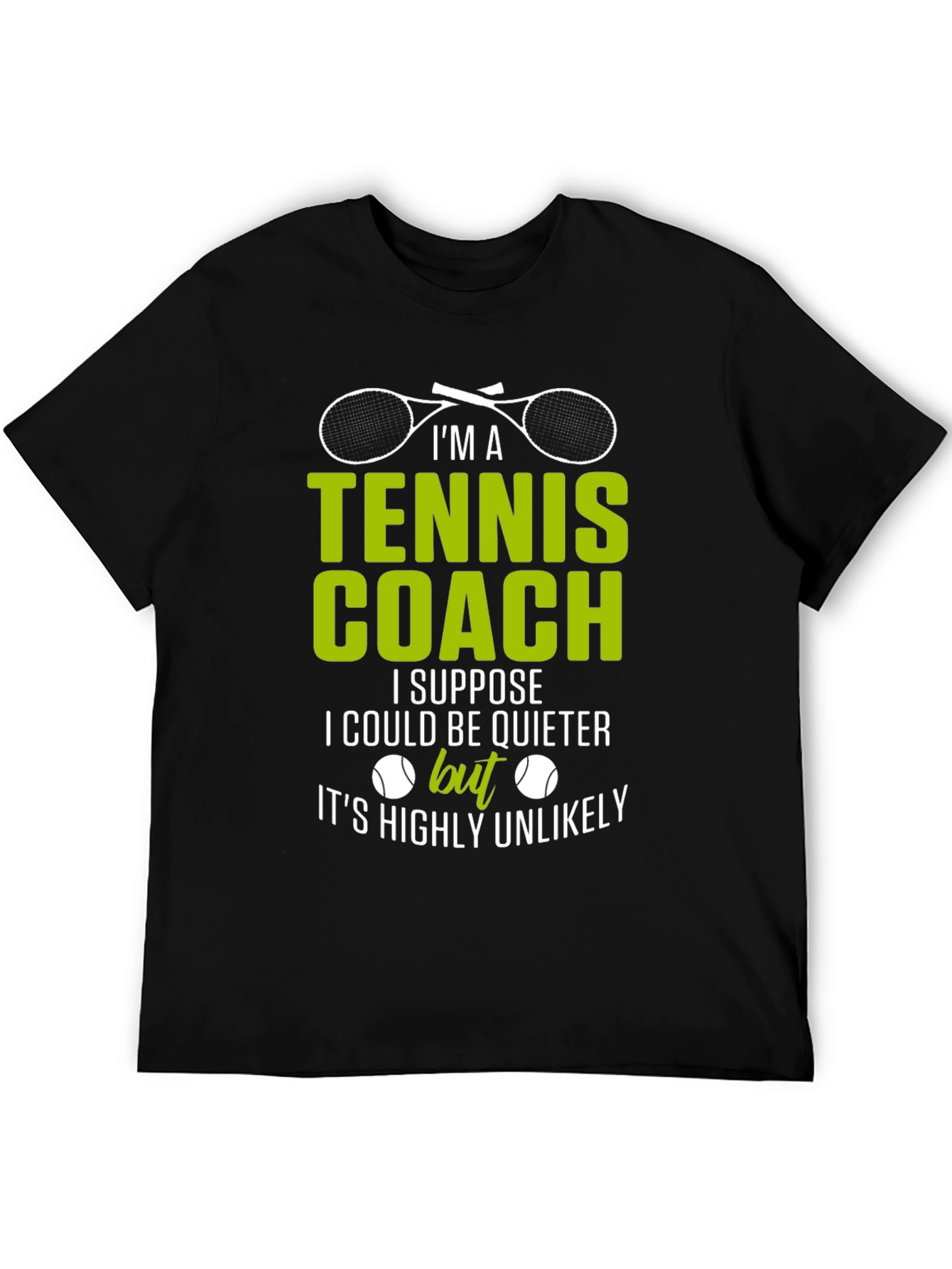 Tennis Coach T-Shirt - Funny Saying