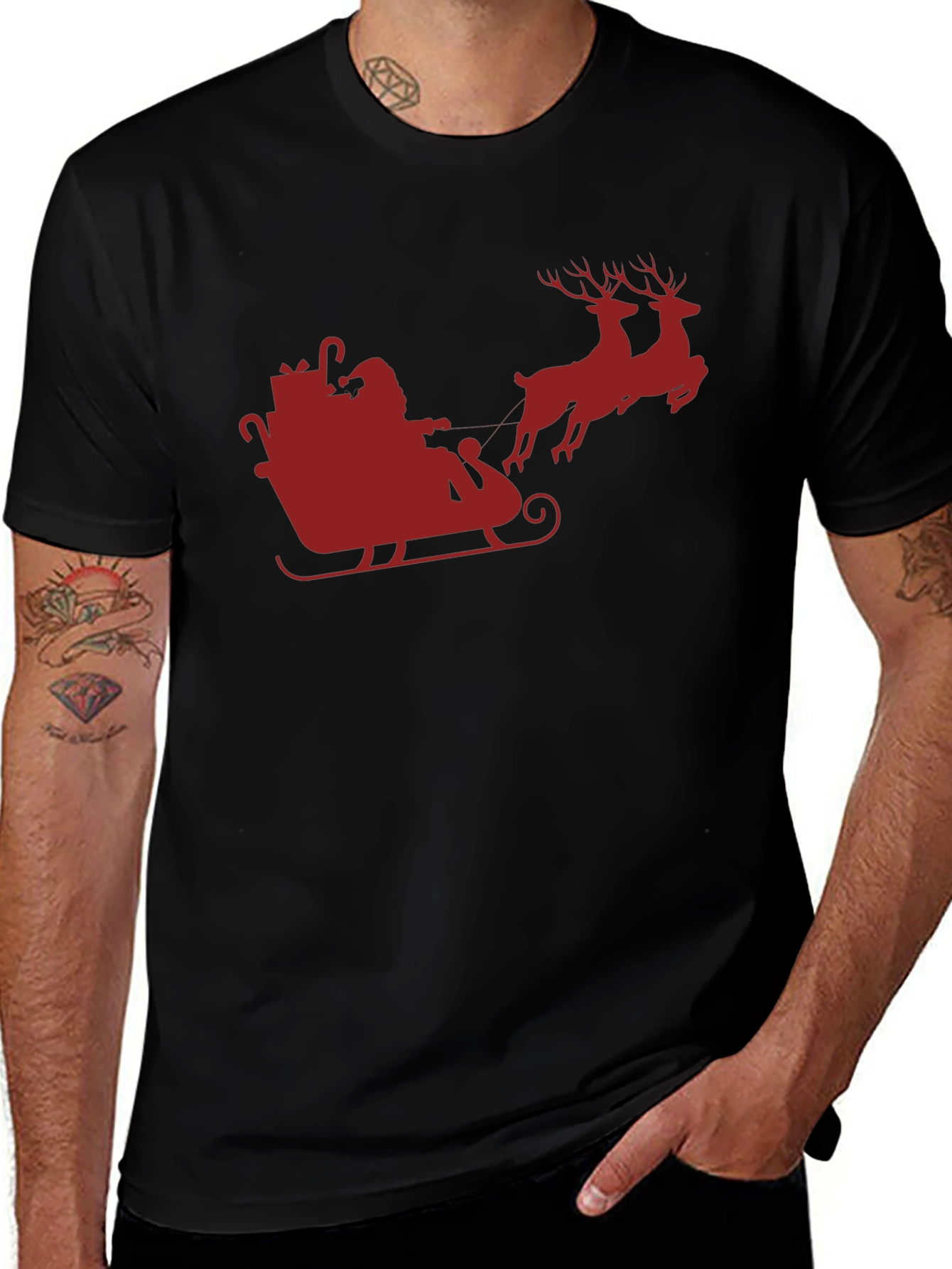 Santas Sleigh T-Shirt