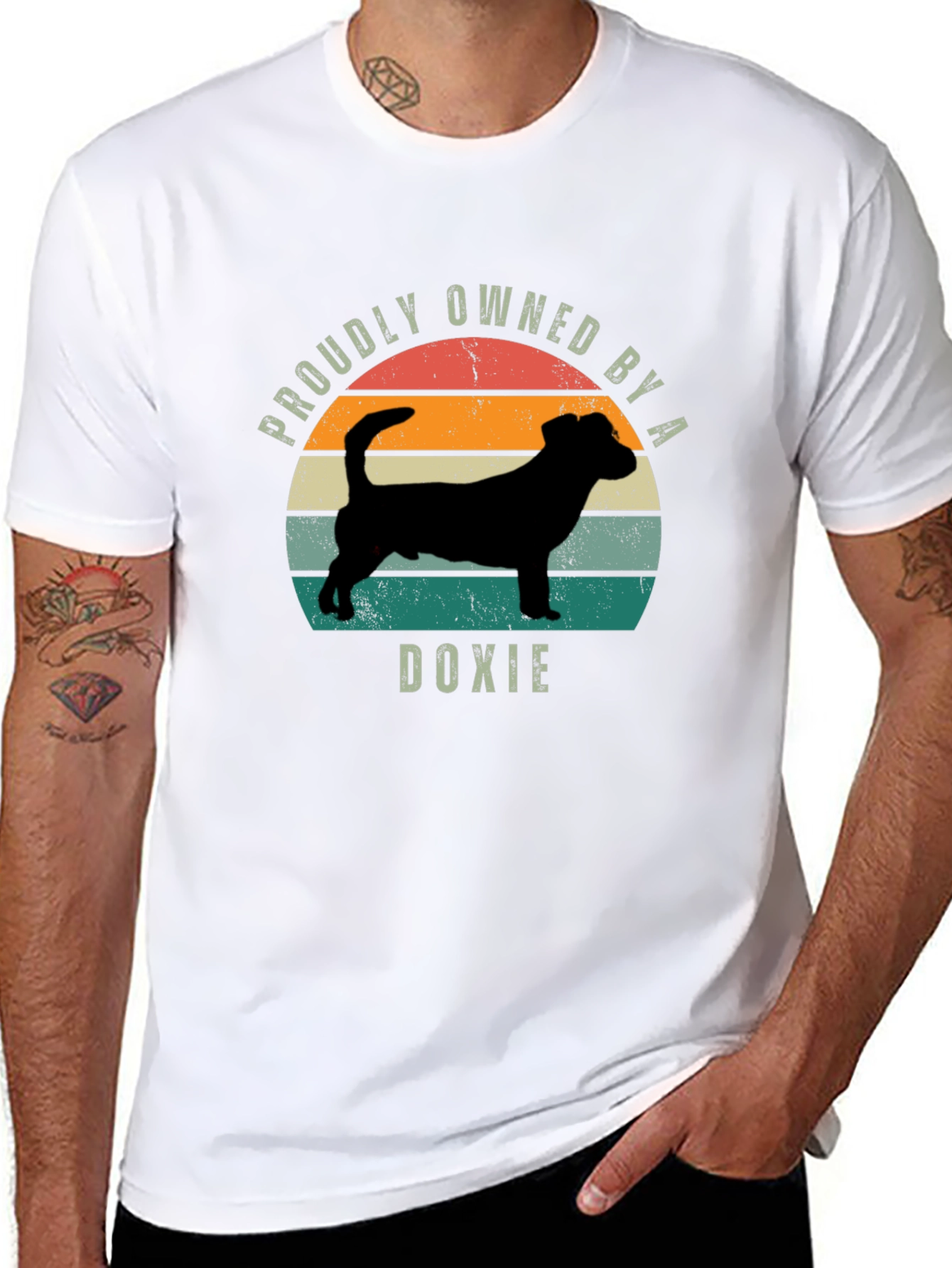 Proudly Owned By A Doxie Dog T-Shirt