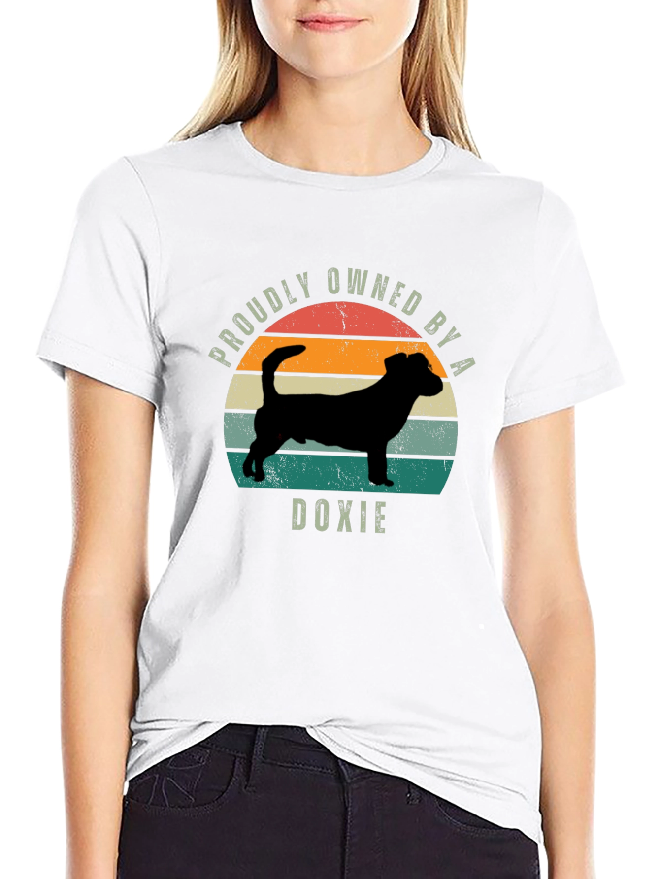 Proudly Owned By A Doxie Dog T-Shirt