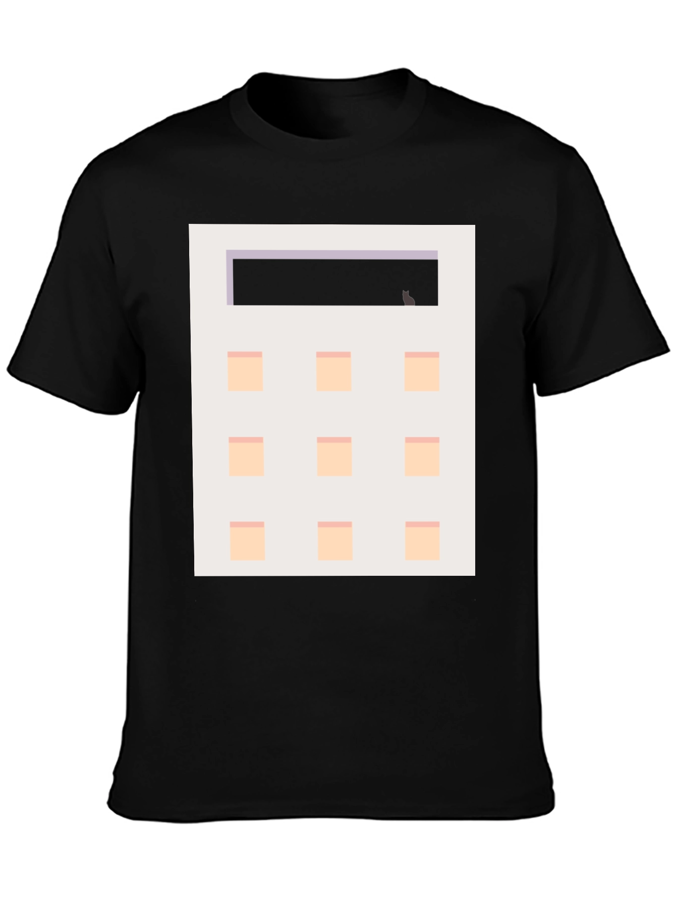 Calculator Graphic Tee - Geek Chic