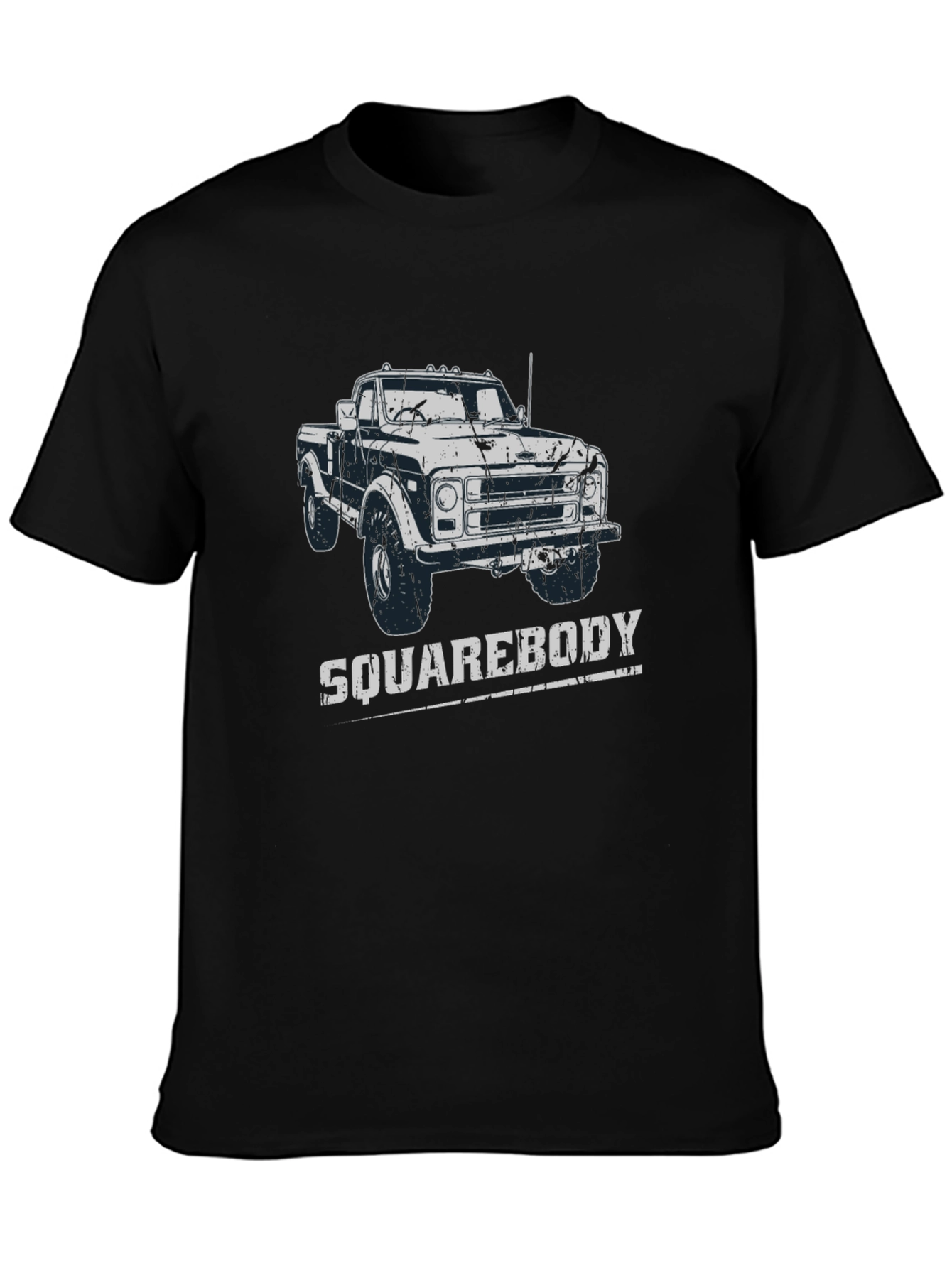Squarebody Truck Graphic Tee - Black