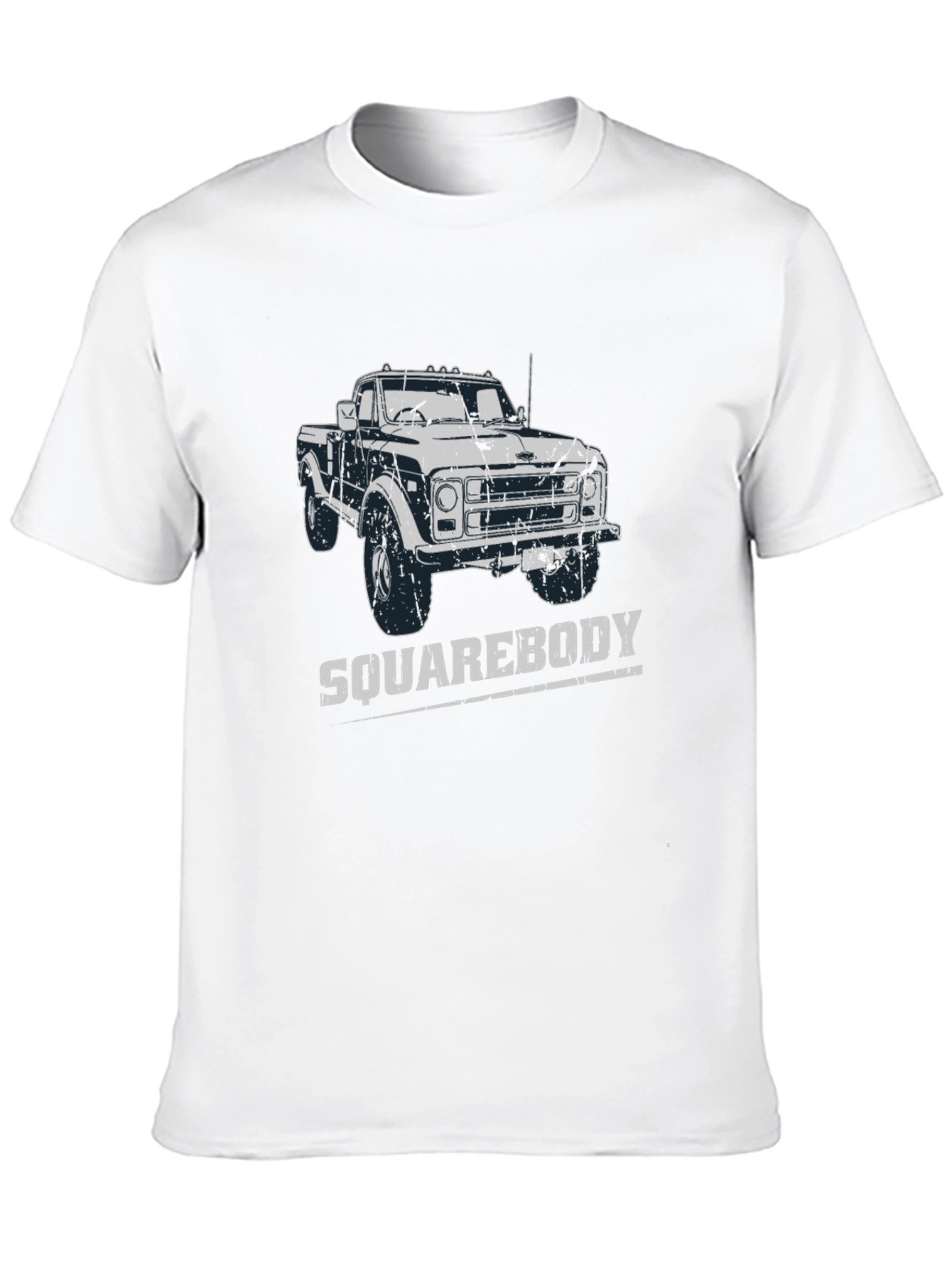 Squarebody Truck Graphic Tee - Black