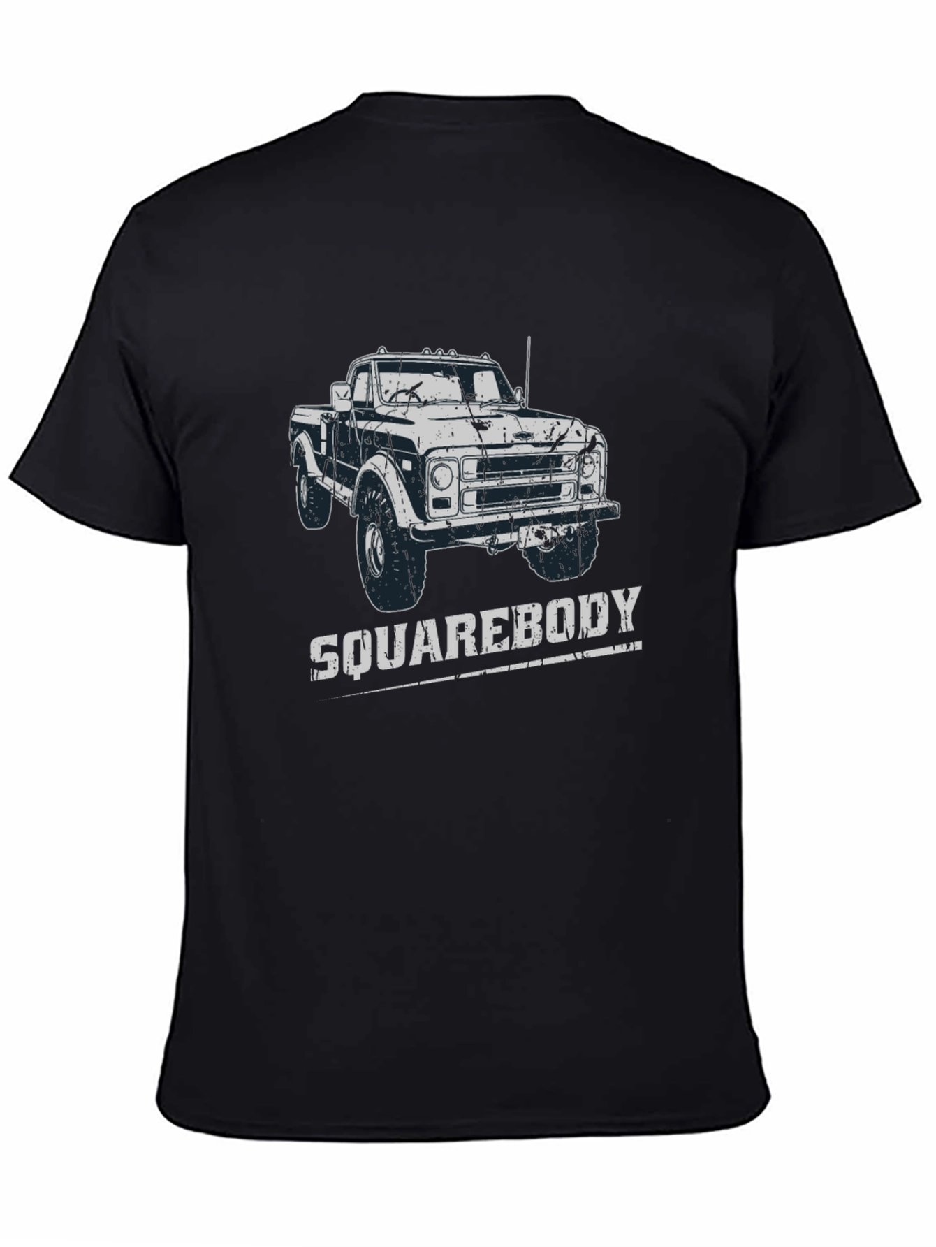 Squarebody Truck Graphic Tee - Black