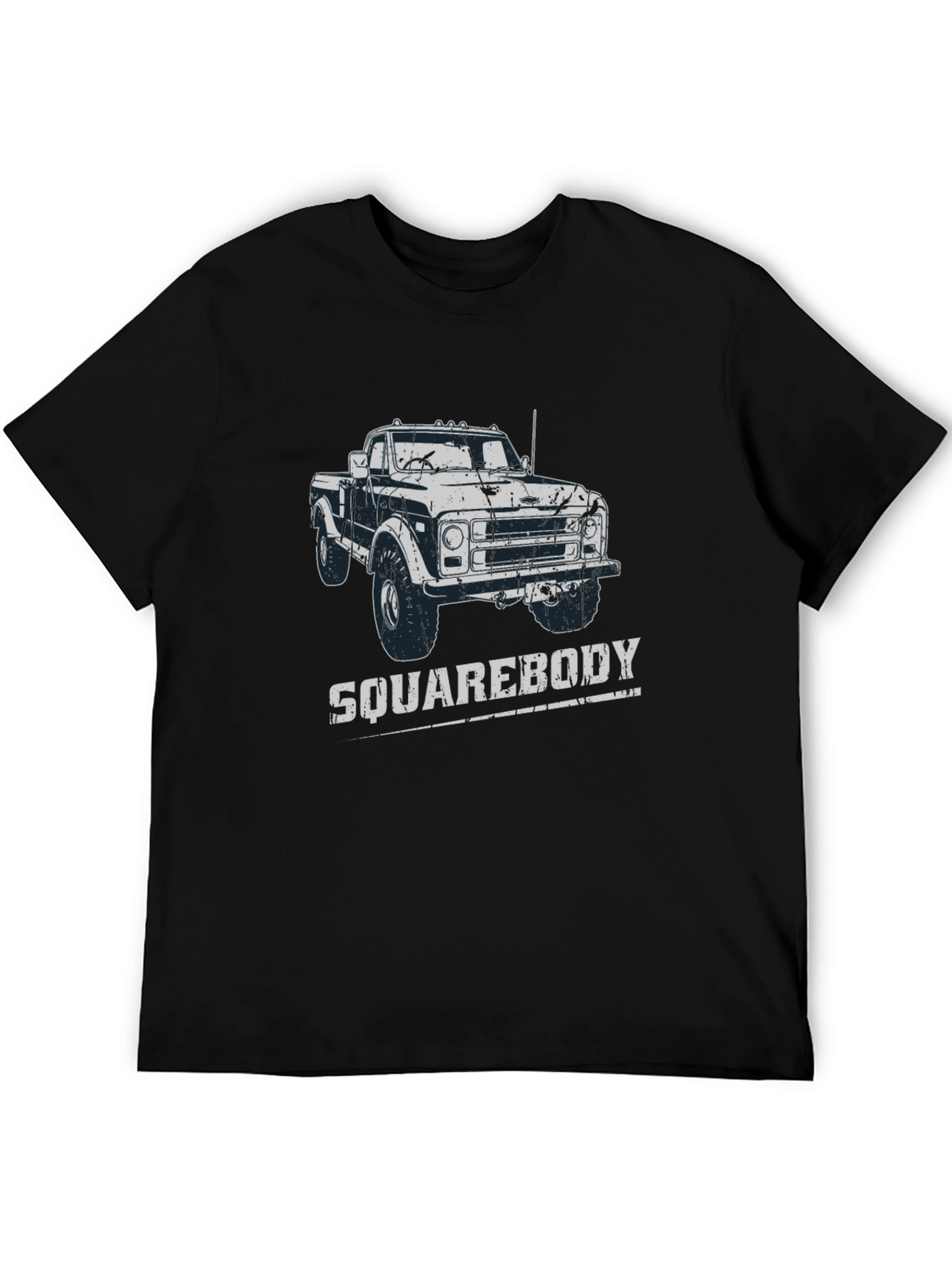 Squarebody Truck Graphic Tee - Black
