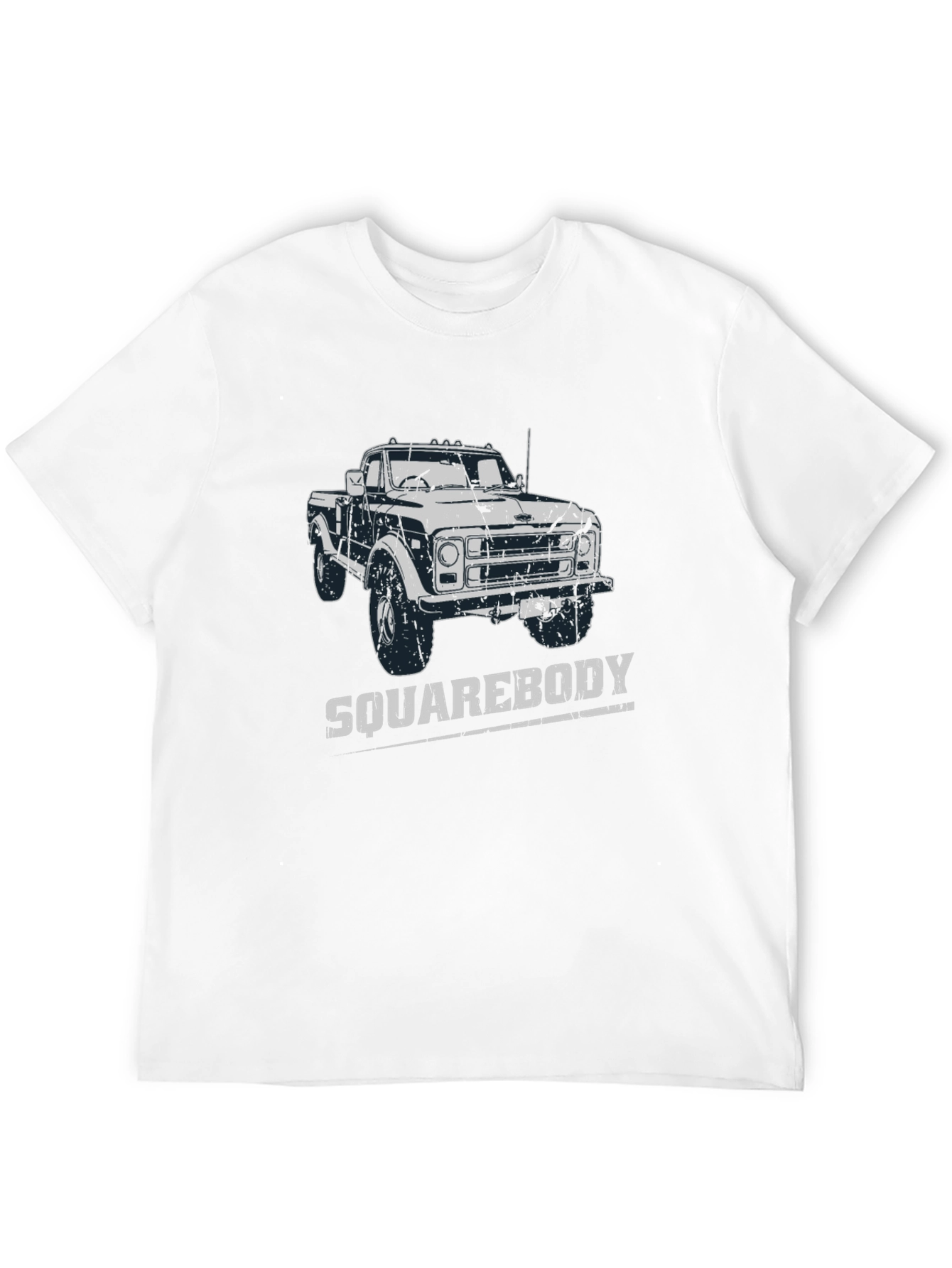 Squarebody Truck Graphic Tee - Black