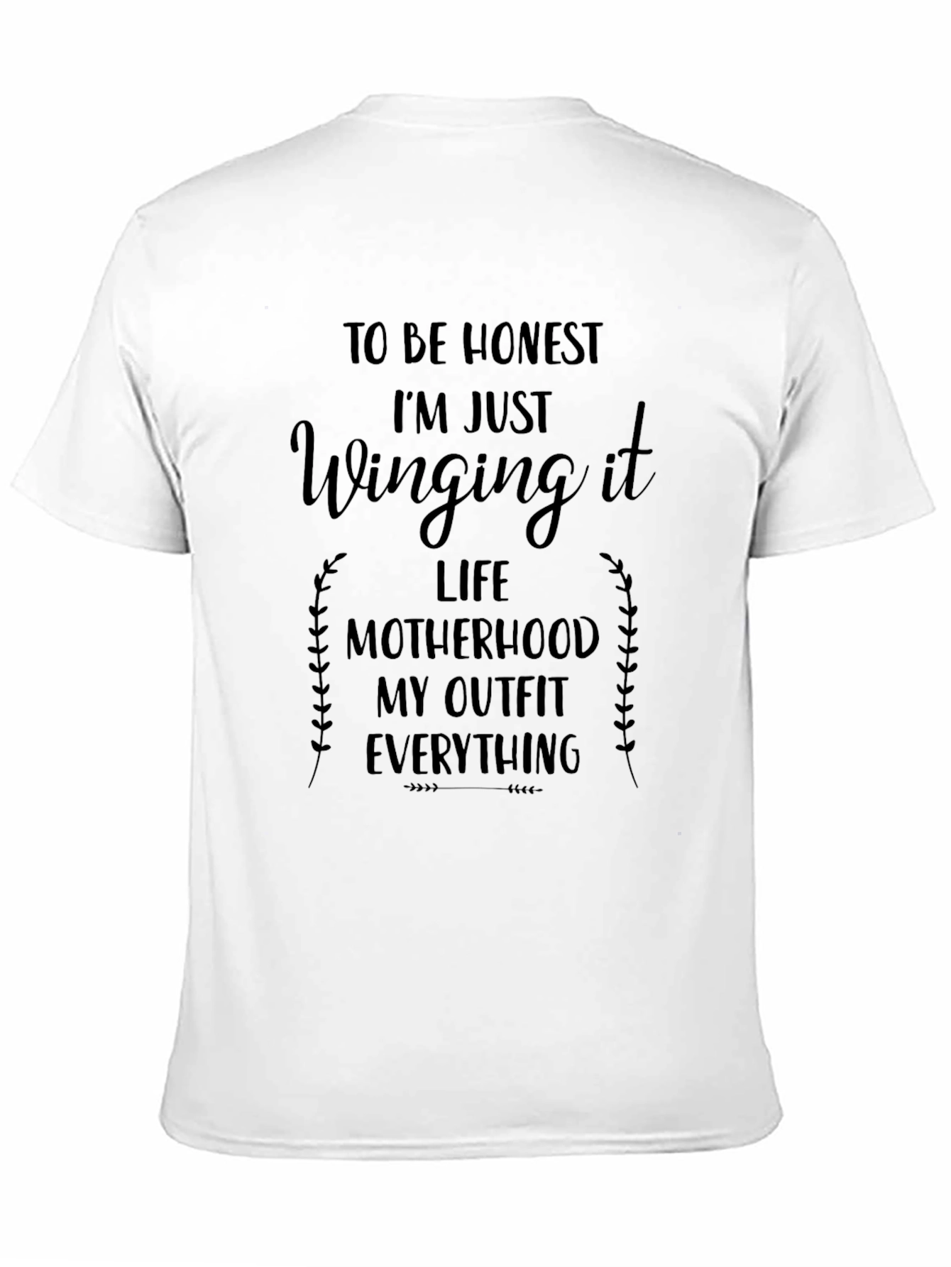 Winging It Motherhood Graphic Tee