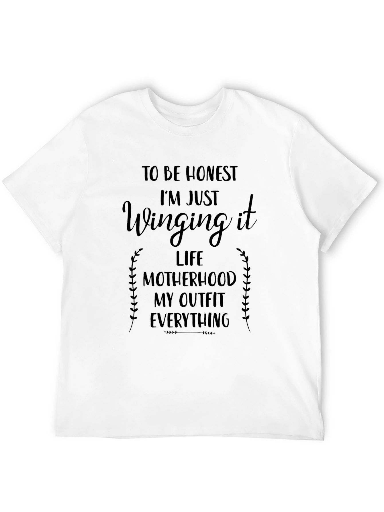 Winging It Motherhood Graphic Tee