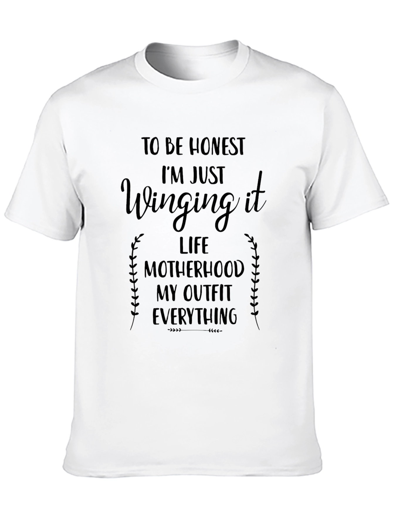Winging It Motherhood Graphic Tee