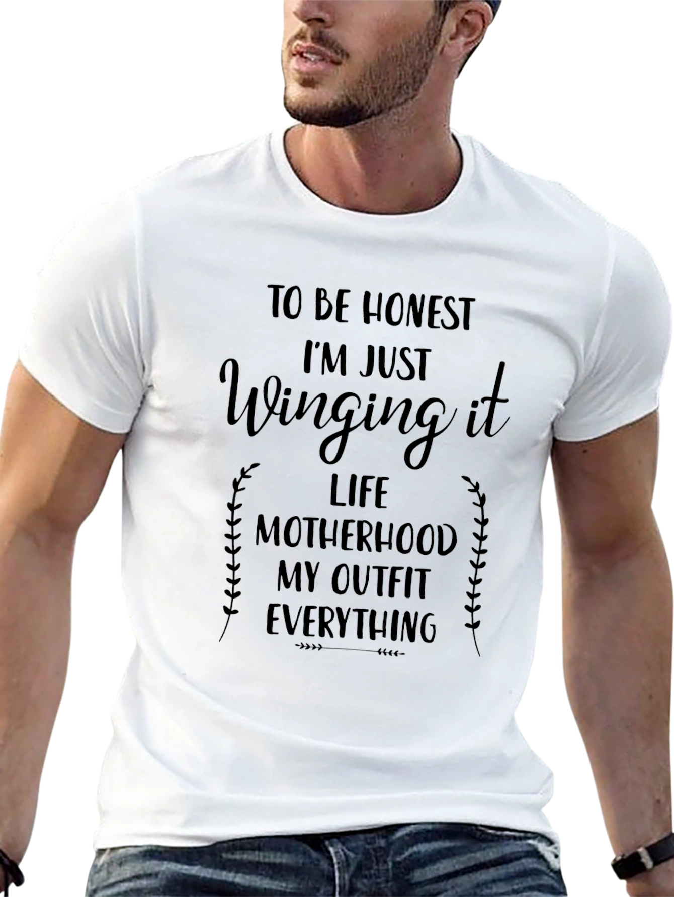 Winging It Motherhood Graphic Tee