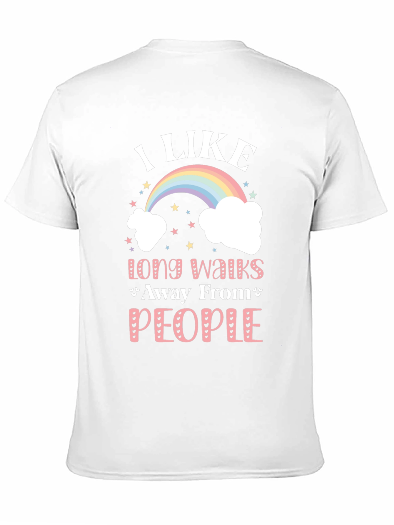 I Like Long Walks Away From People T-Shirt