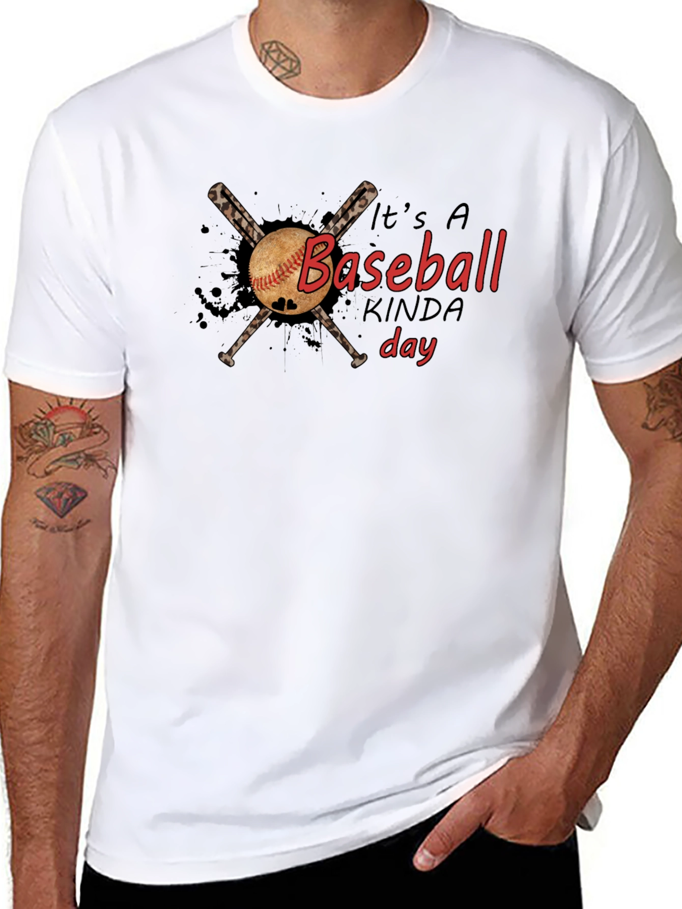 Baseball Kinda Day Graphic Tee