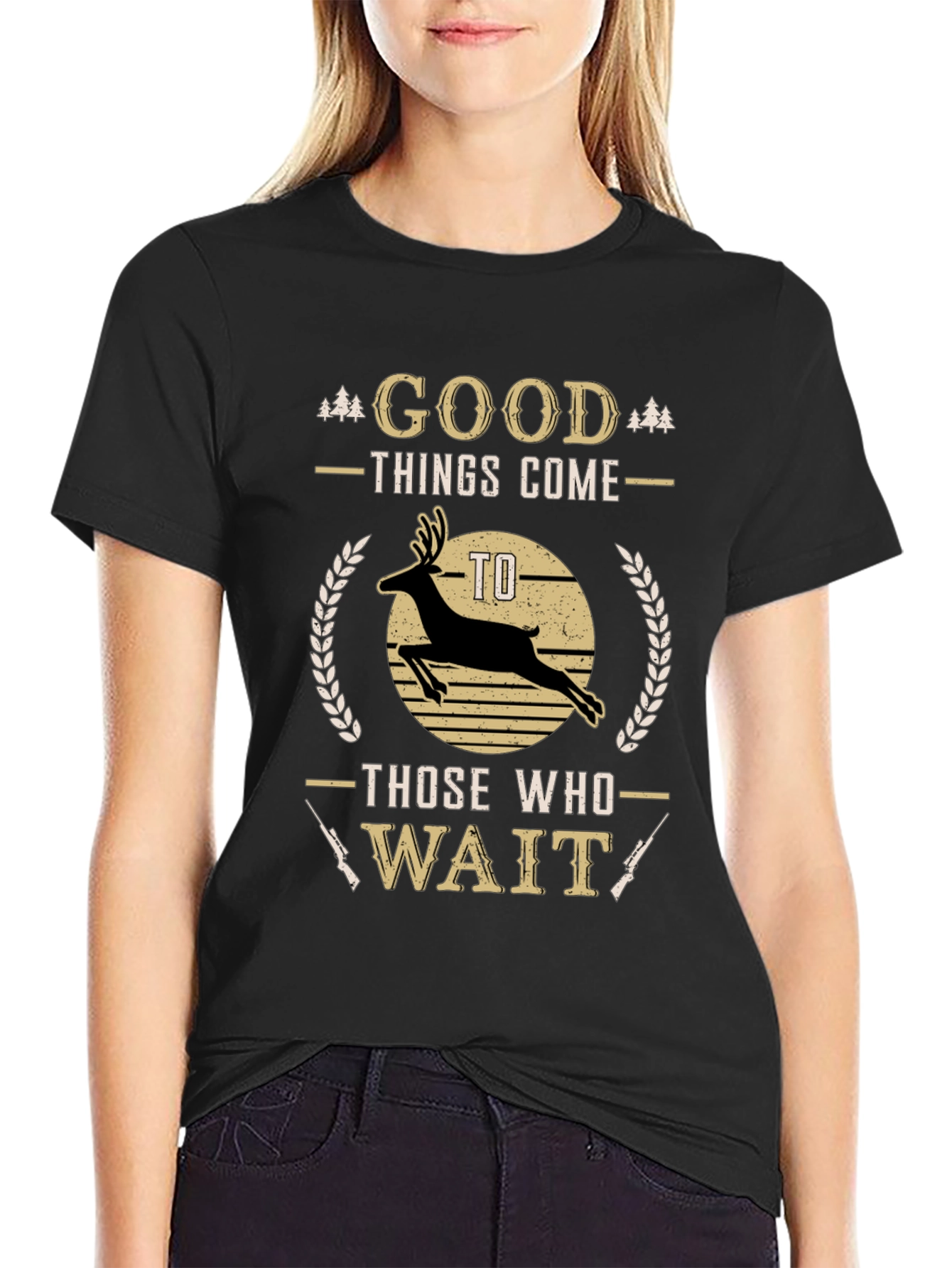 Good Things Deer Hunting Graphic Tee