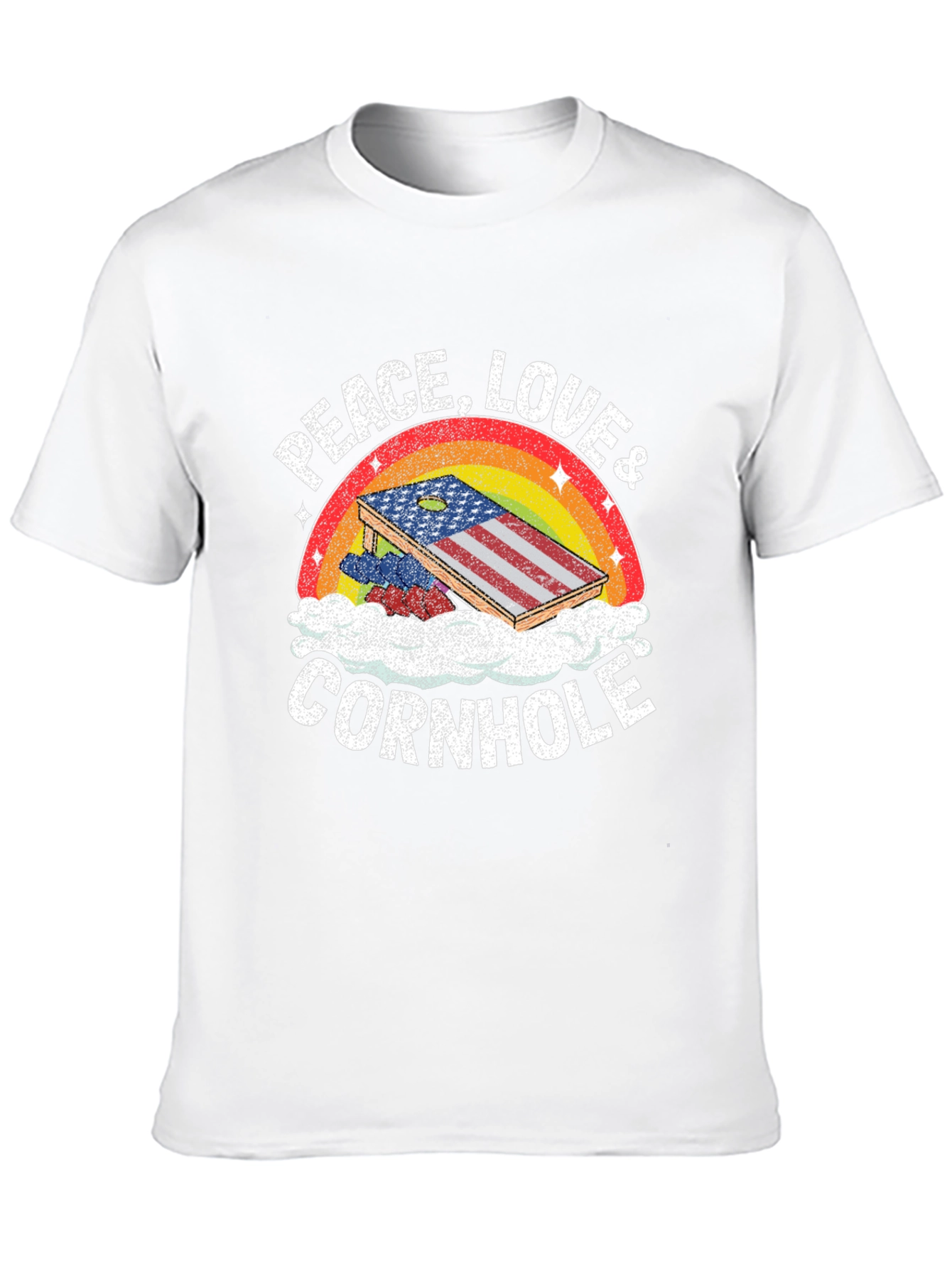 Peace Love Cornhole T-Shirt