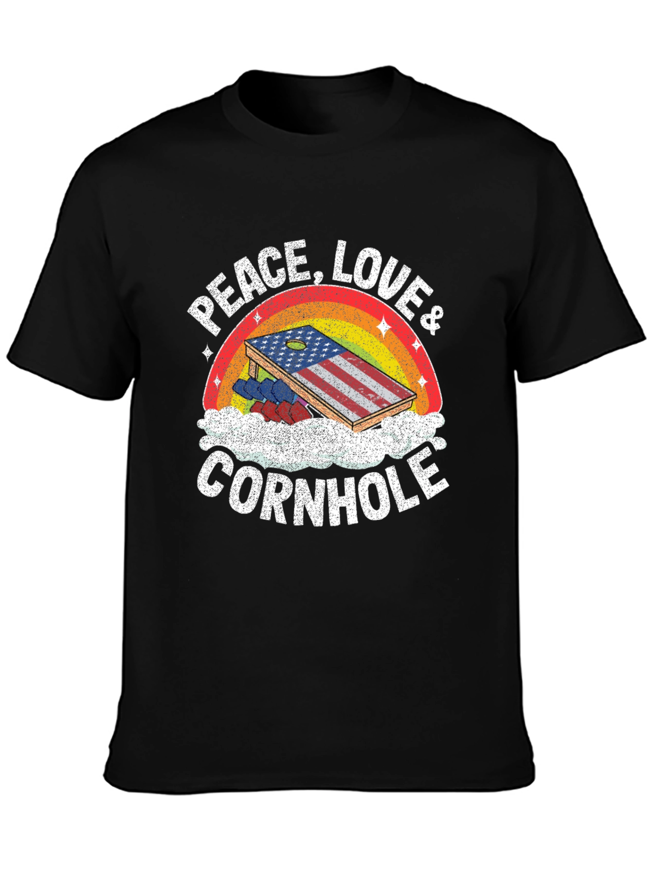 Peace Love Cornhole T-Shirt