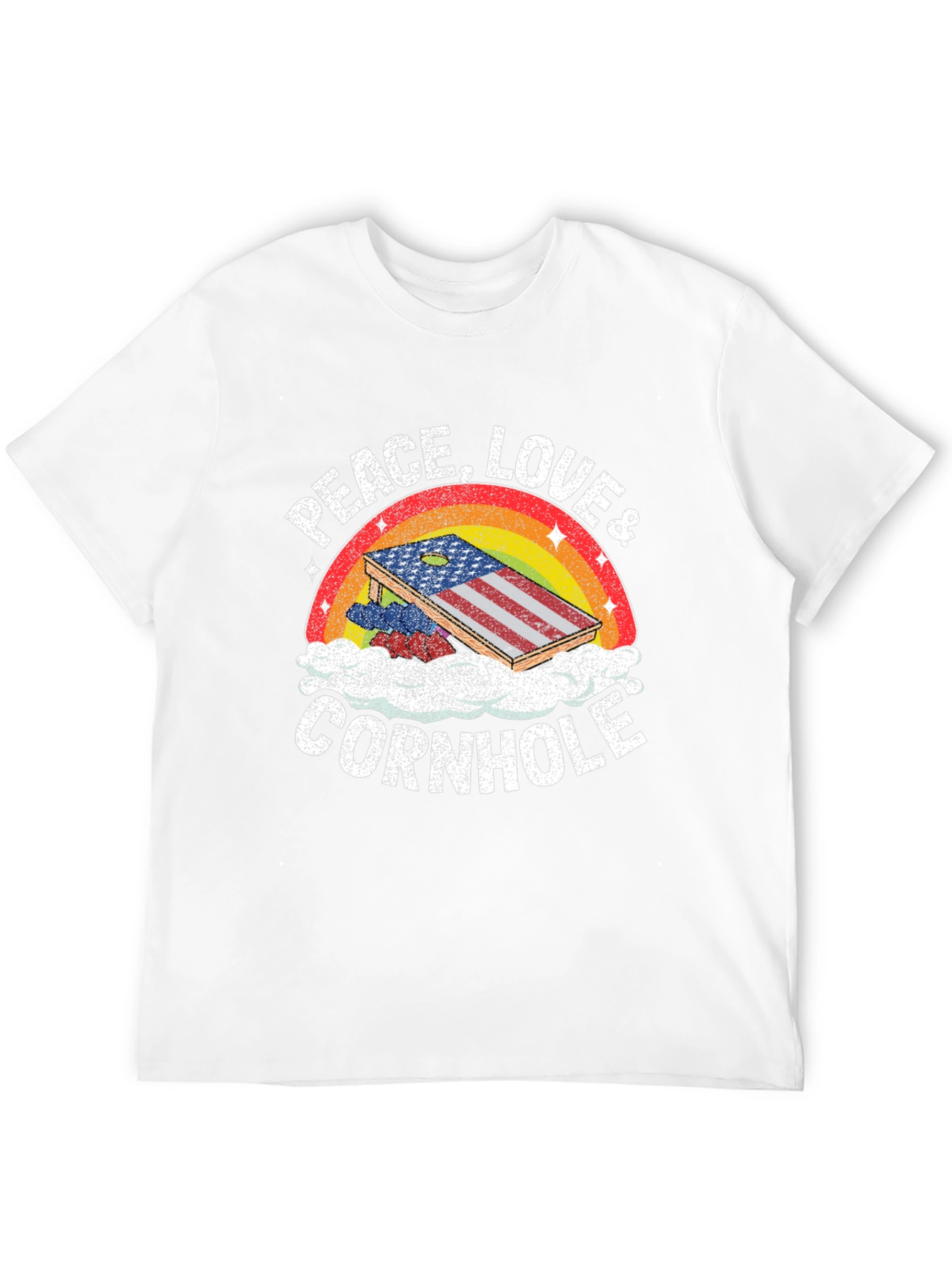 Peace Love Cornhole T-Shirt
