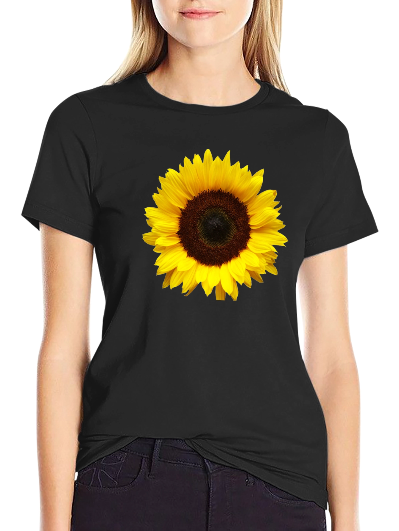 Sunflower Graphic Print T-Shirt