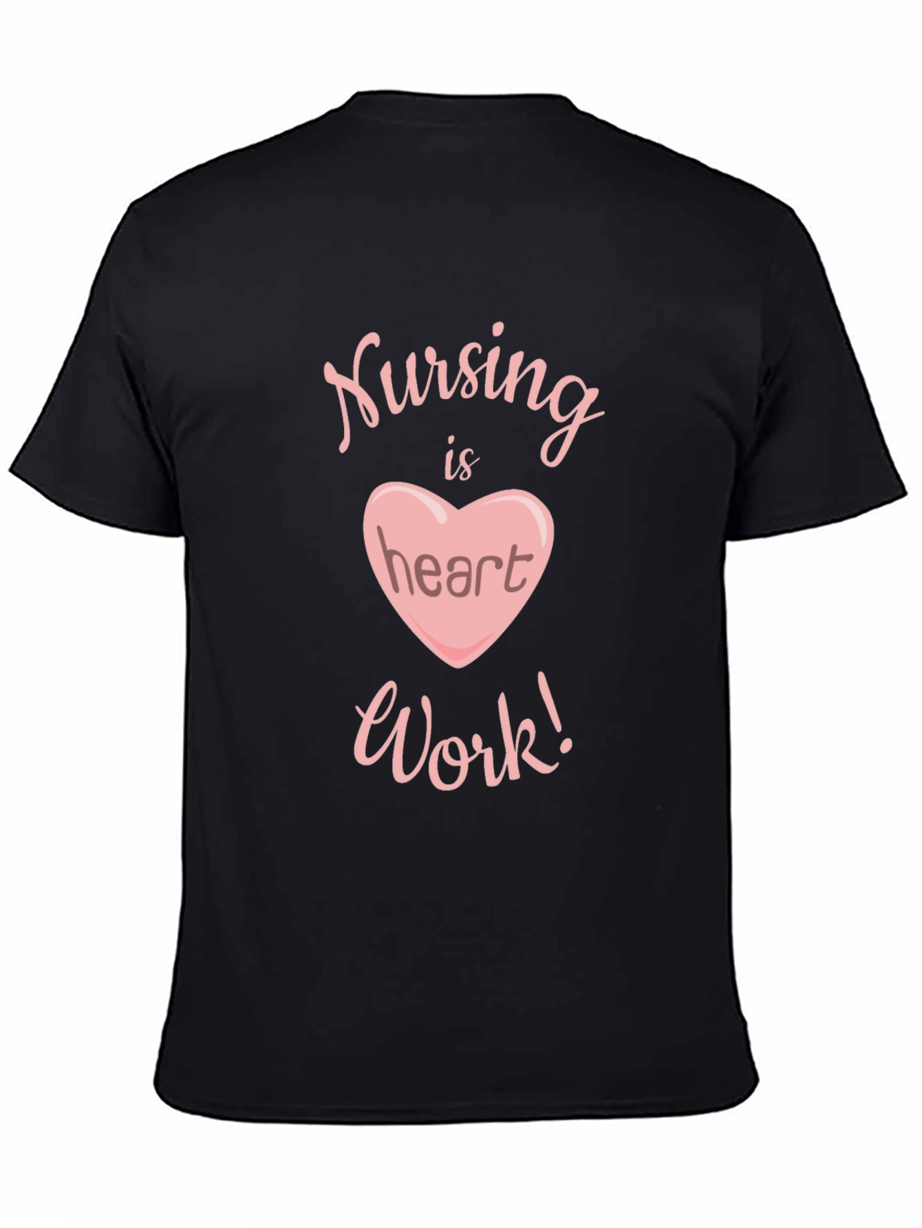 Nursing Heart Work Graphic Tee