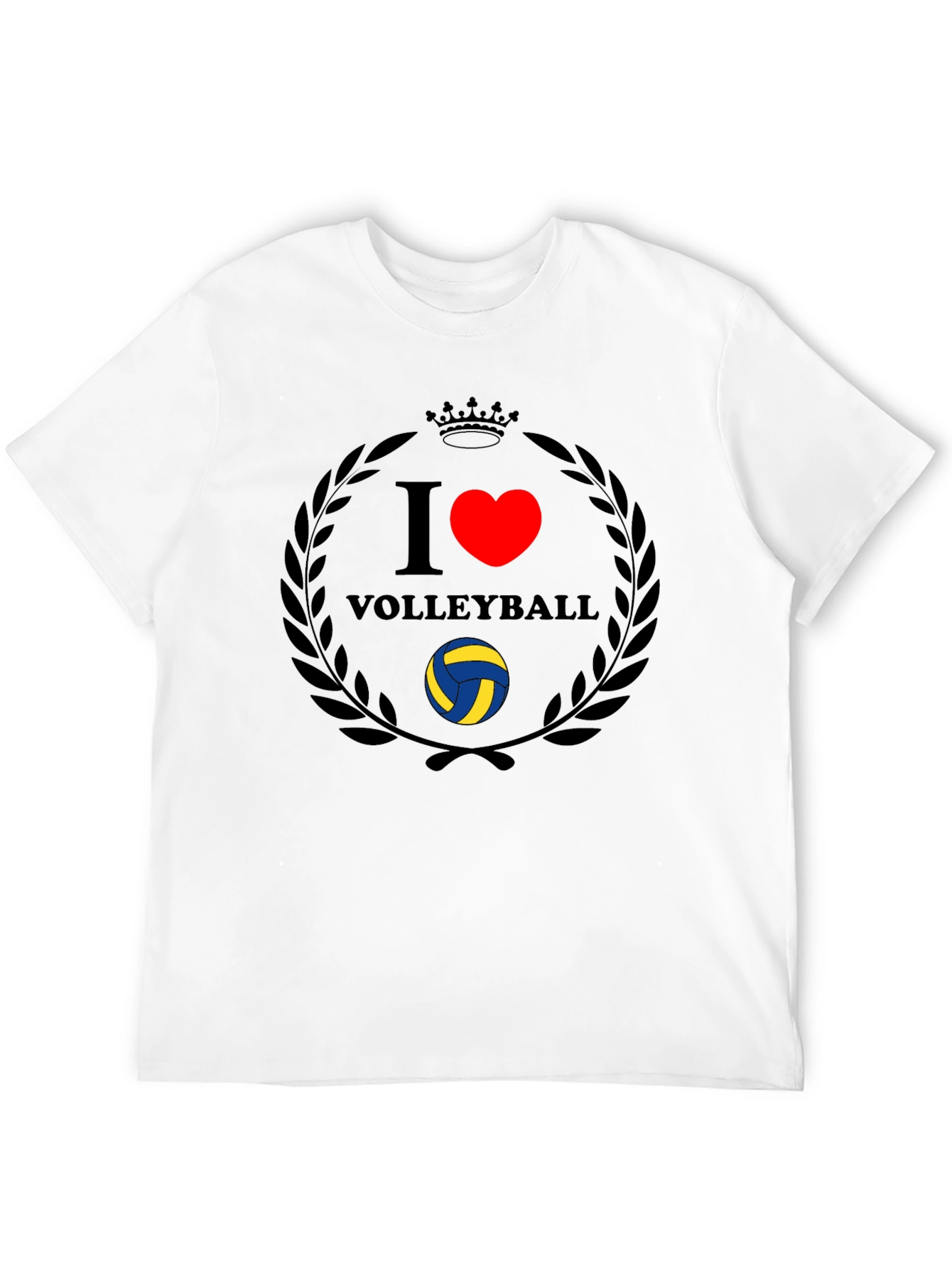I Heart Volleyball Graphic T-Shirt