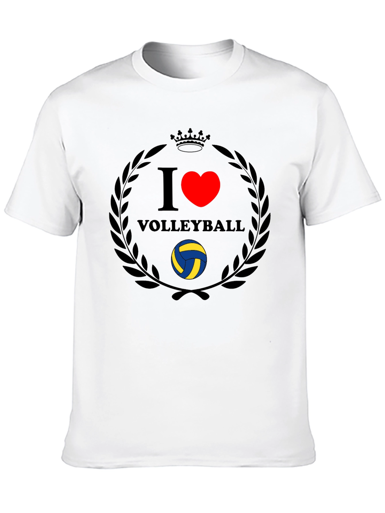 I Heart Volleyball Graphic T-Shirt