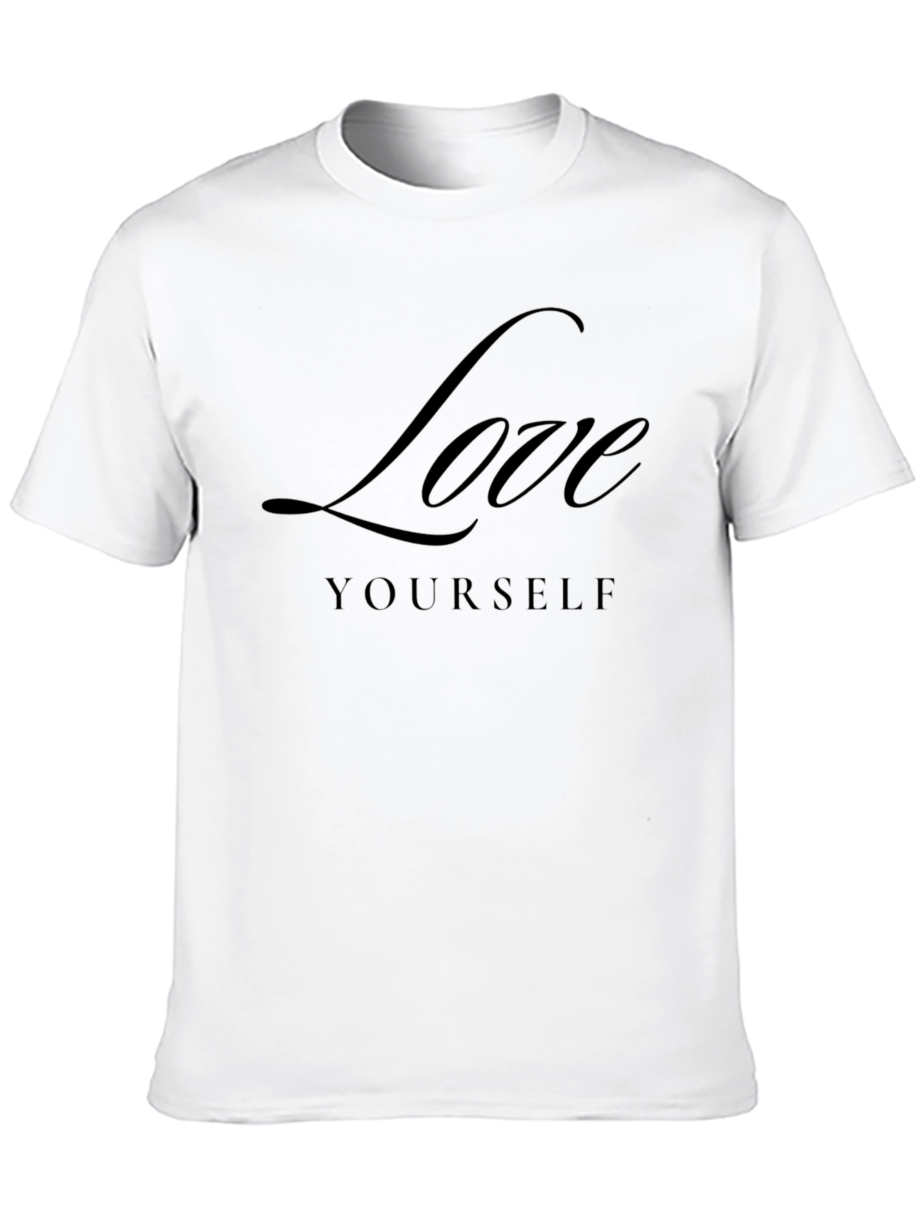 Love Yourself Black T-Shirt