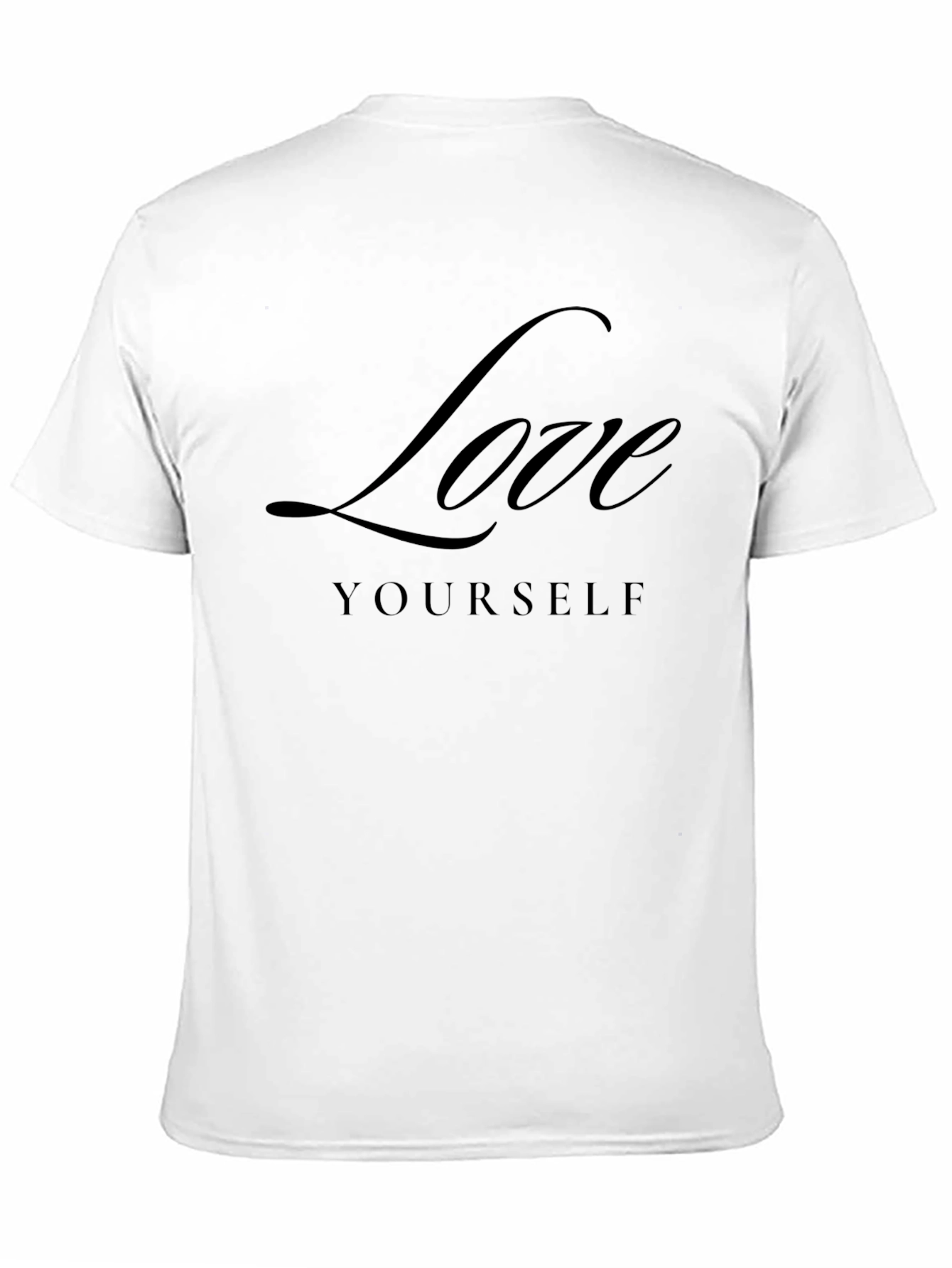 Love Yourself Black T-Shirt